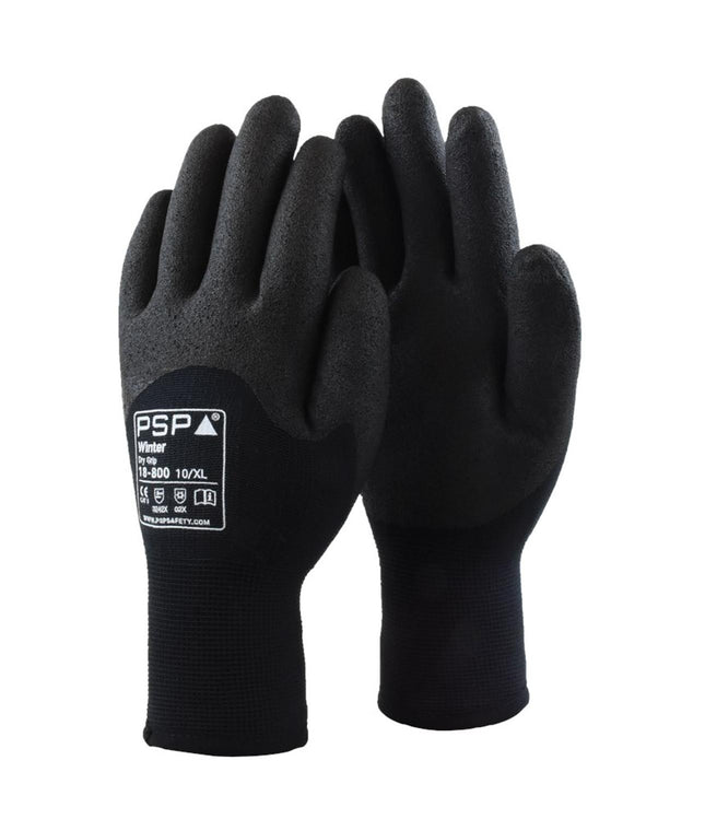 PSP 18-800 Dry Grip Winter zwart