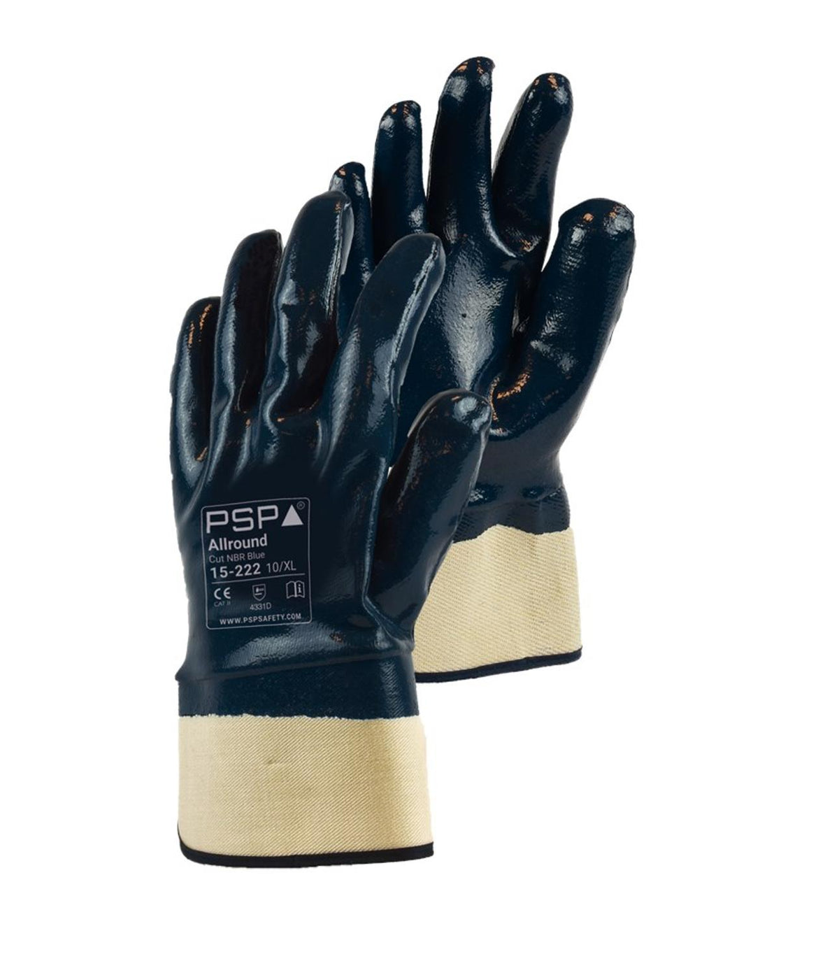 PSP 15-222 Cut D NBR blauw kap gesloten