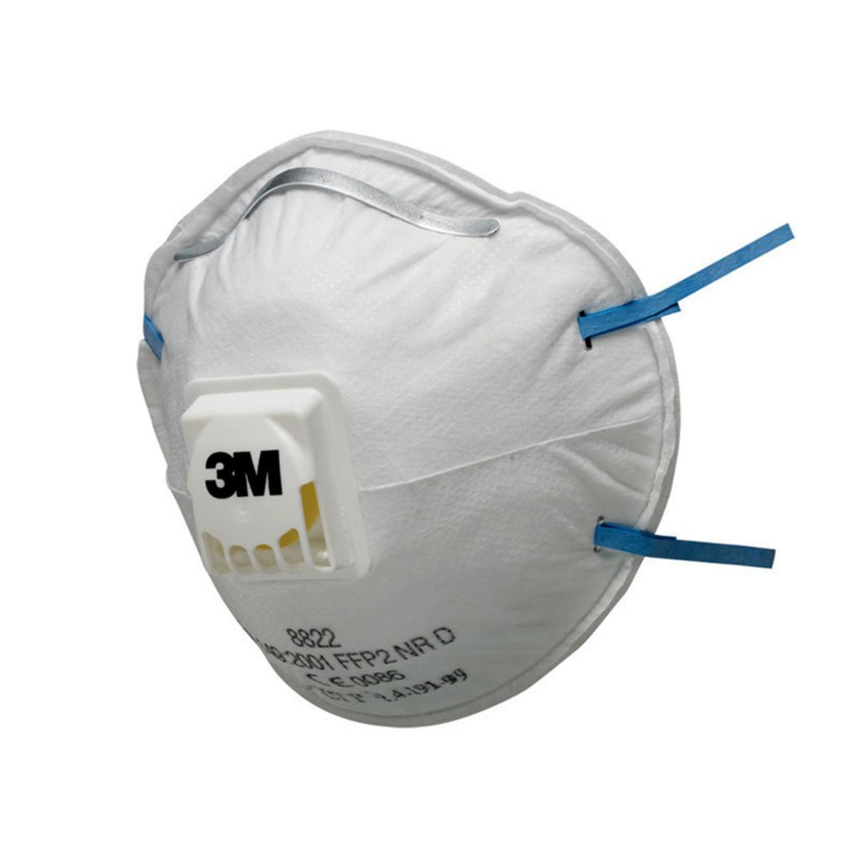 3M 8822 stofmasker FFP2 met ventiel