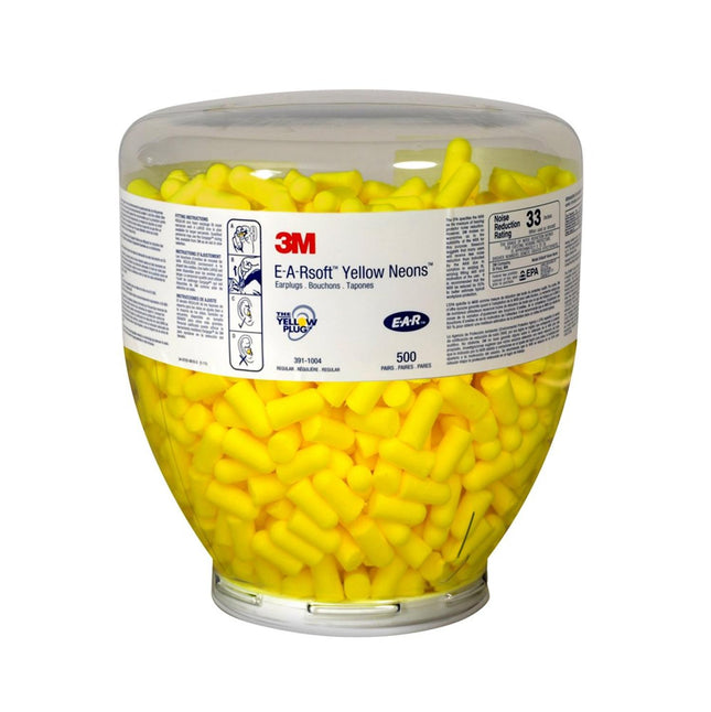 3M E·A·R Soft Yellow Neons navul à 500pr