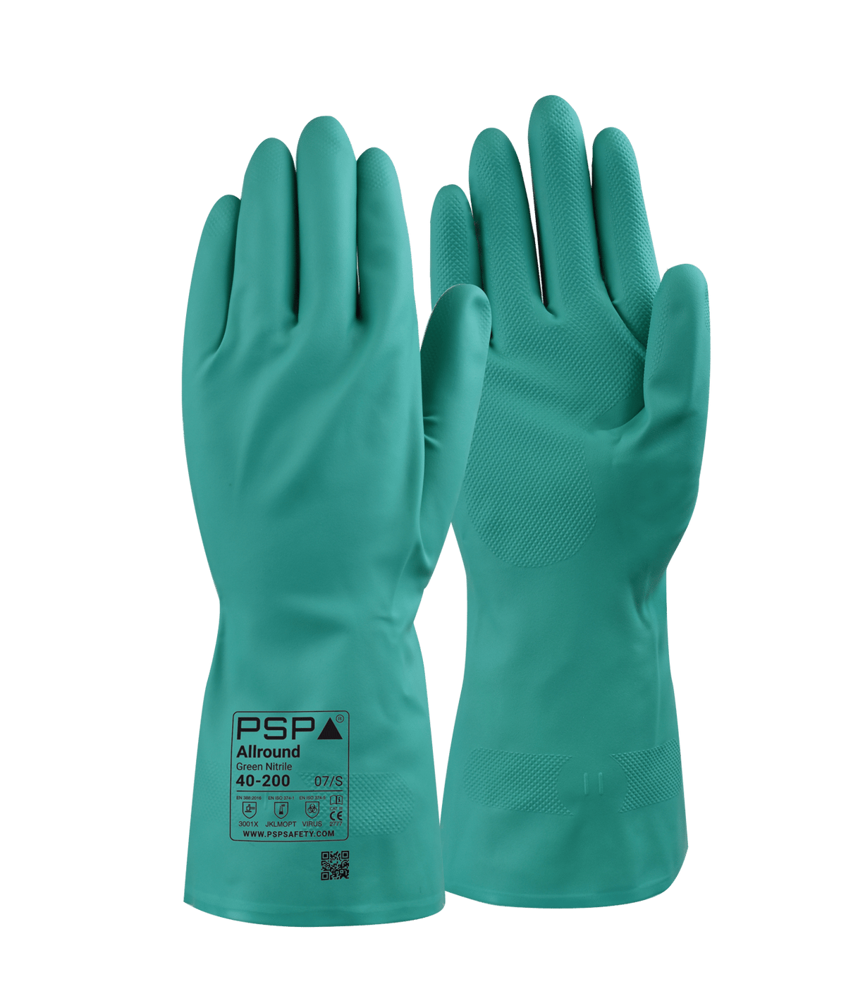 PSP 40-200 Groene Nitril 33cm Cat.3