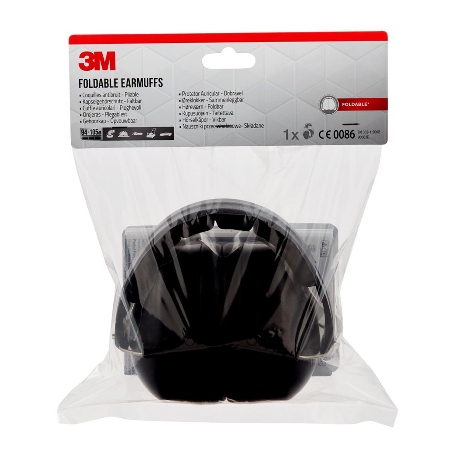 3M Faltbarer Gehörschutz 90563E SNR 30 dB