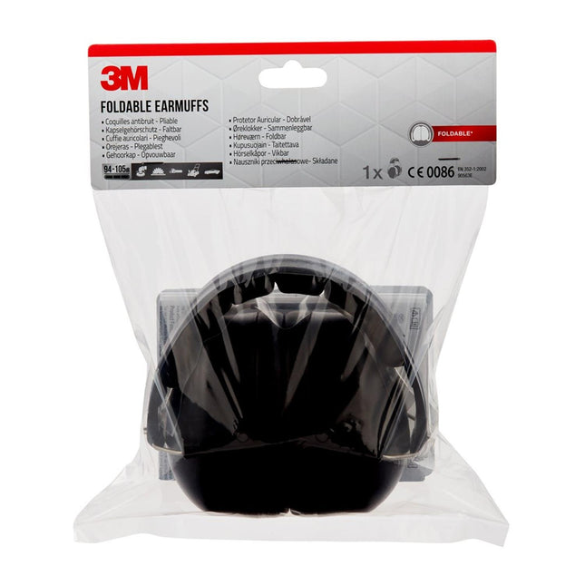 3M Opvouwbare Gehoorkap 90563E SNR 30 dB