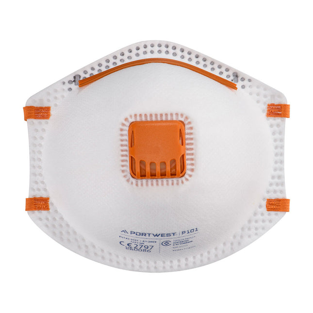 FFP1 Masker met Ventiel - White