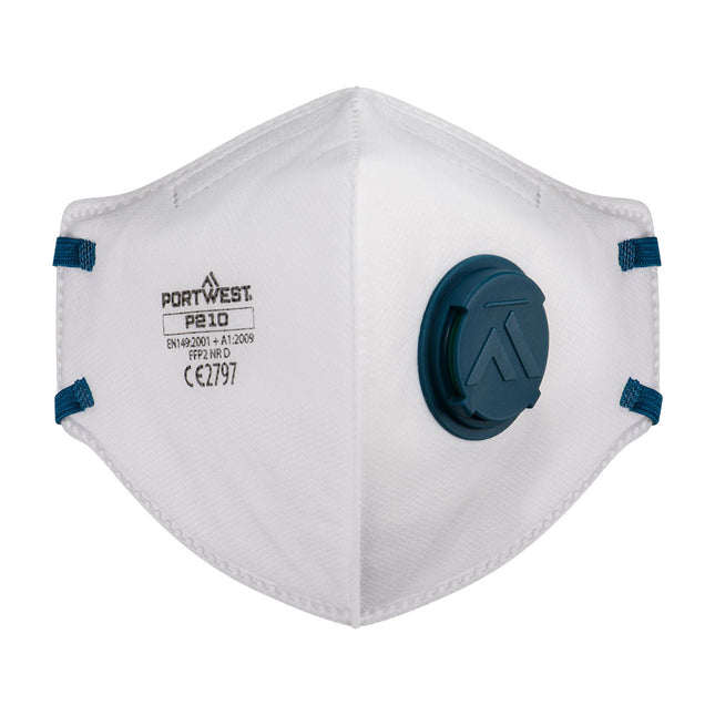 FFP2 Platgevouwen Dolomite Masker (PK3) P210 - White