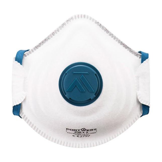 FFP2 Koolstof Masker met Ventiel (pk10) - White