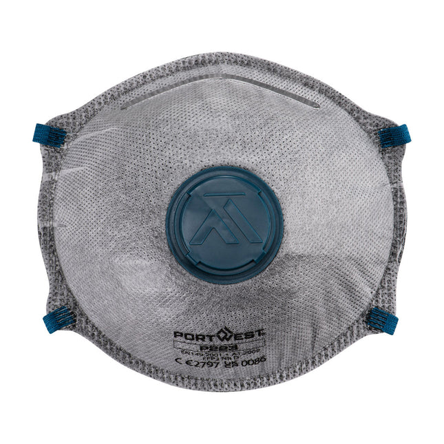 FFP2 Koolstof Gevouwen Dolomite Masker - White