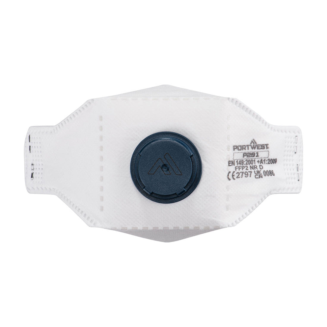 EAGLE FFP2 gevouwen Dolomite masker met filter (PK10) - White