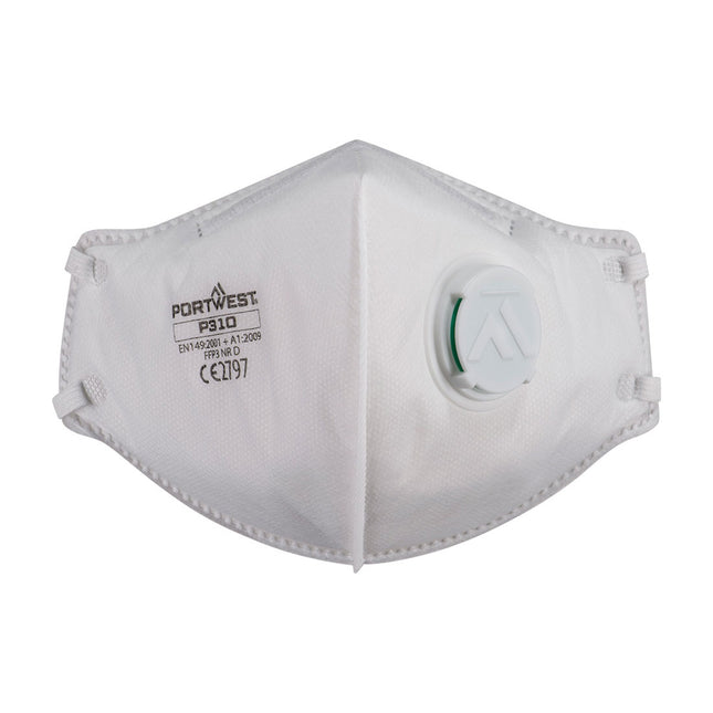 FFP2 Platgevouwen Dolomite Masker (PK3) P310 - White
