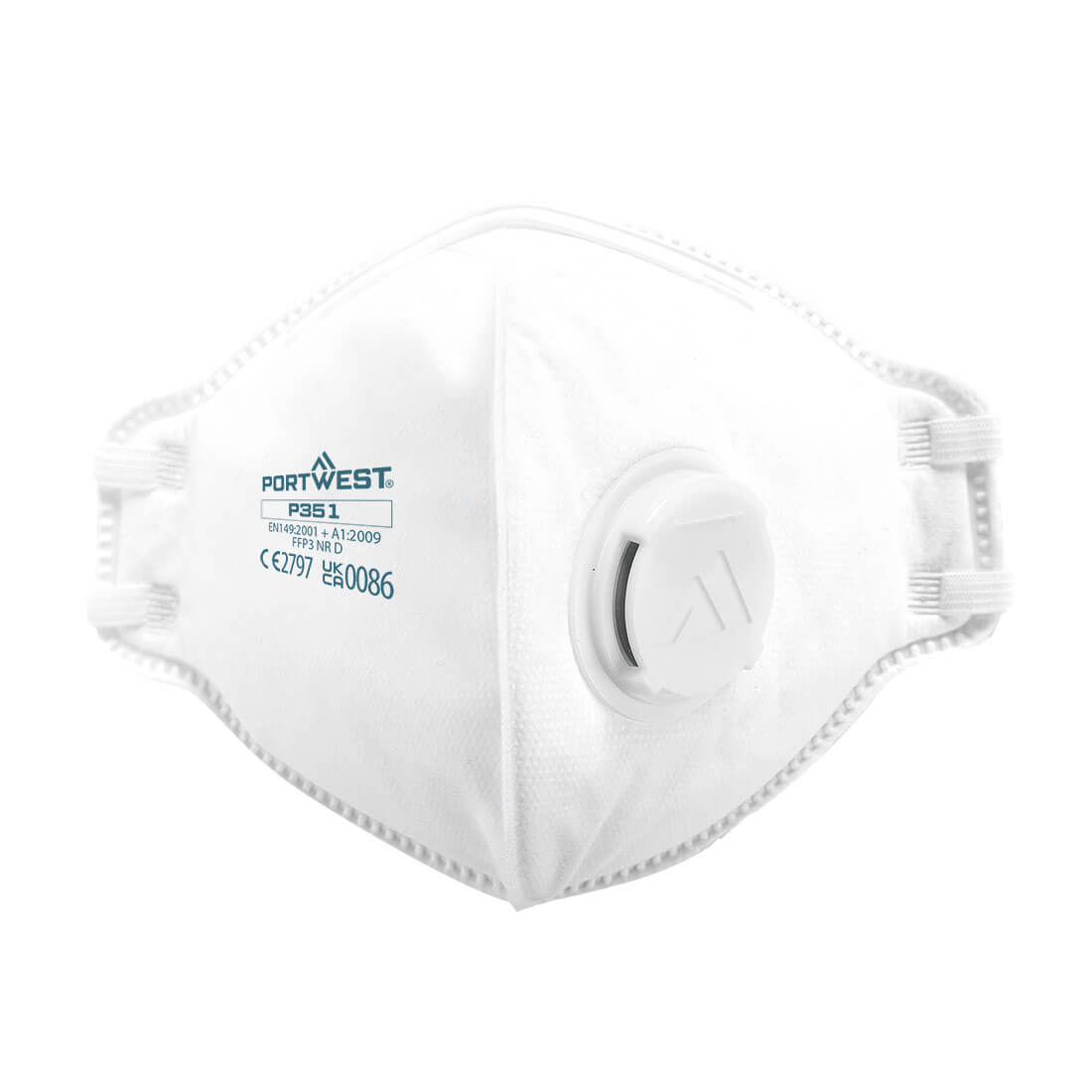 FFP3 Dolomit flach gefaltete Maske (20 St.)