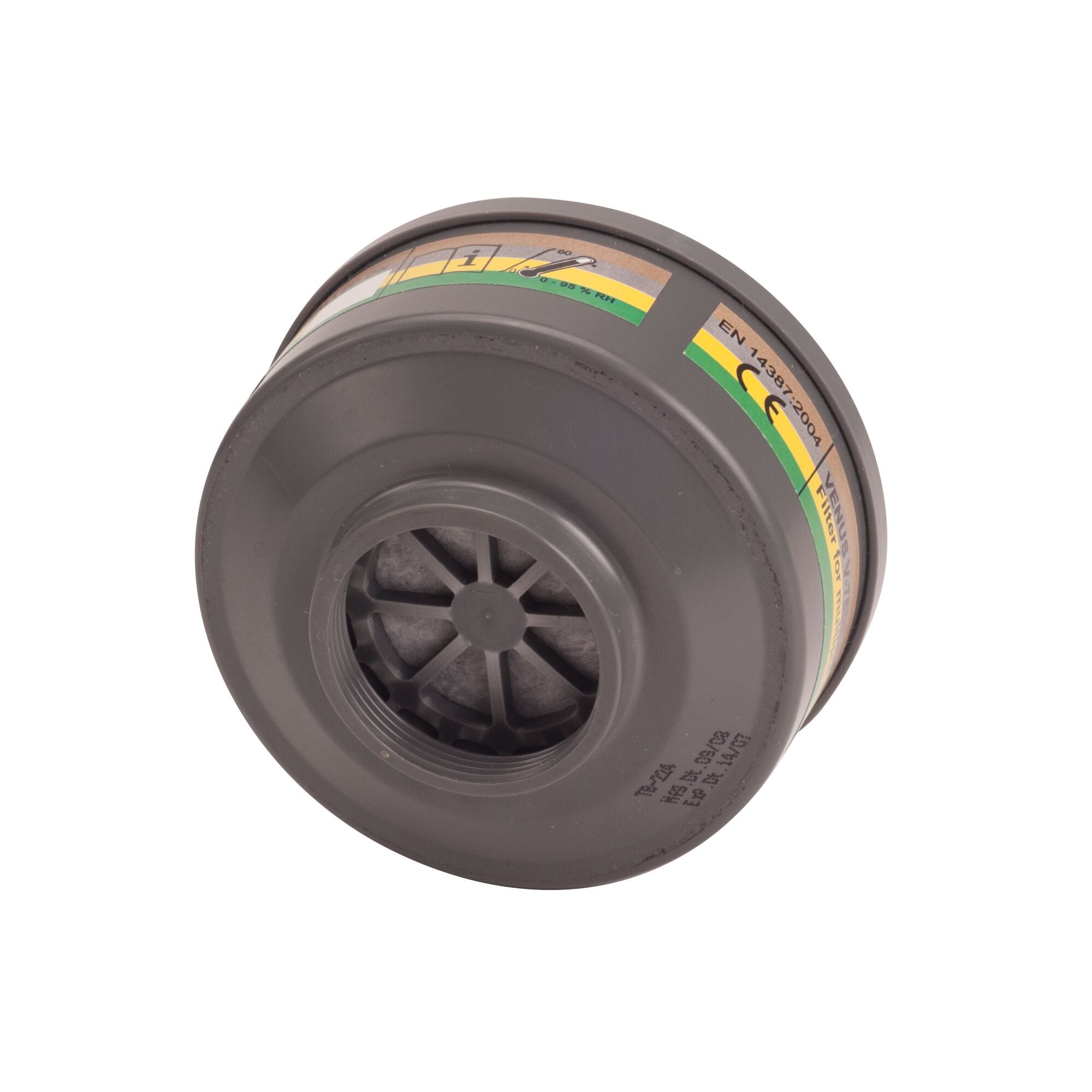 ABEK1 Gas Filter Speciale Schroefdraadbevestiging - Grijs - opname 2