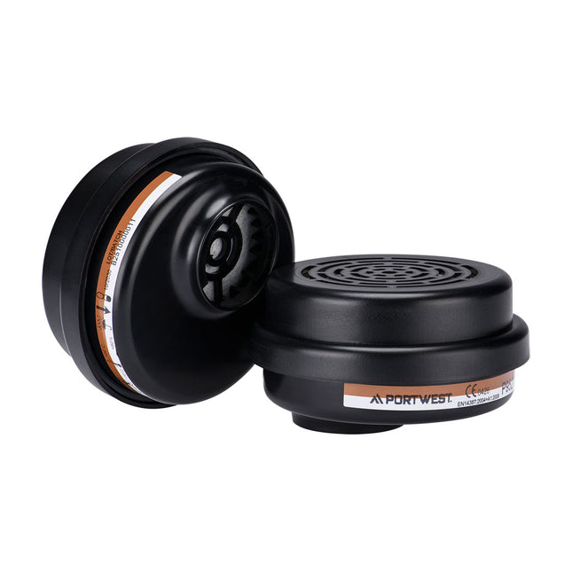A2P3 Combinatiefilter met Bayonetbevestiging (pk4) - Black