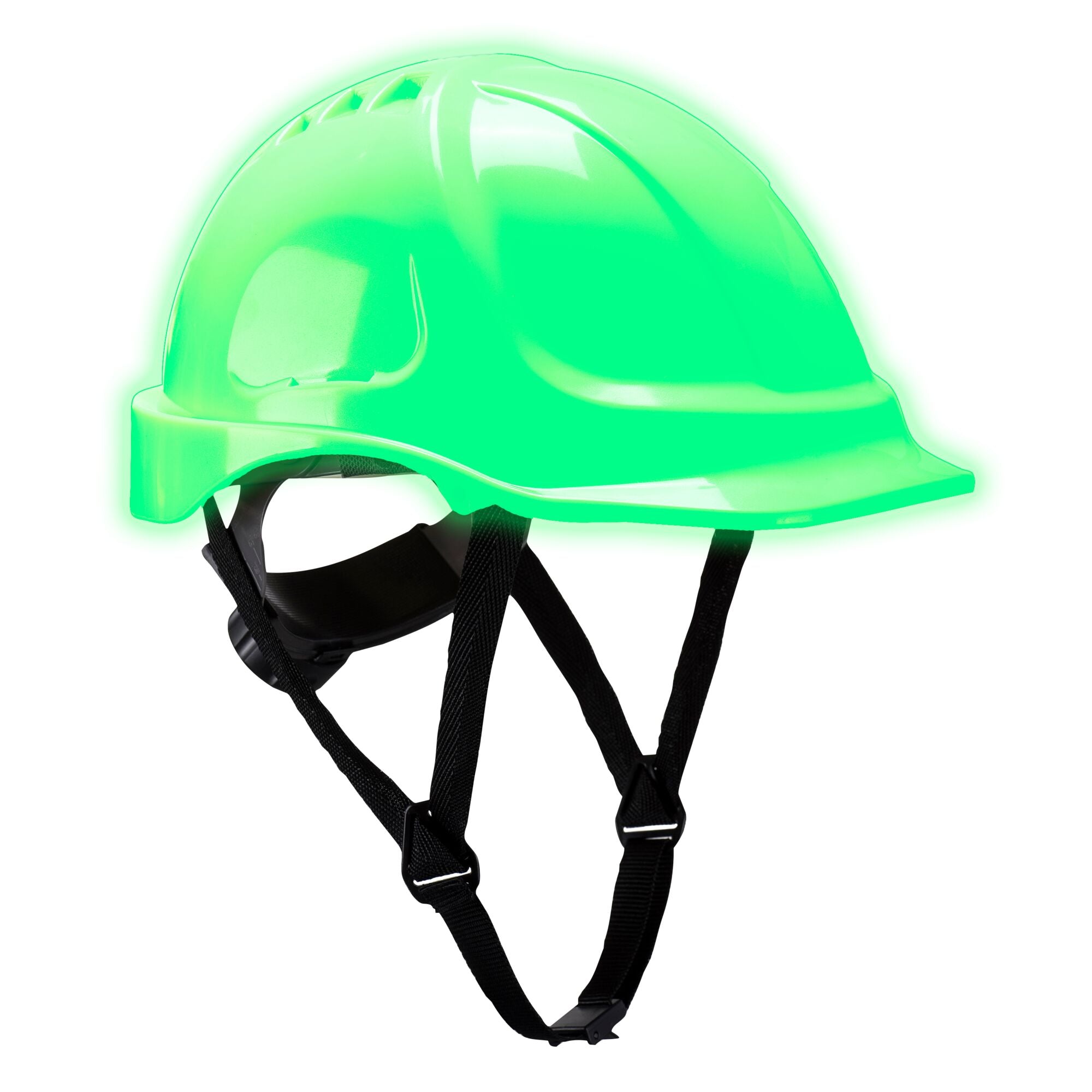 Endurance Glowtex Helm - Wit - opname 2