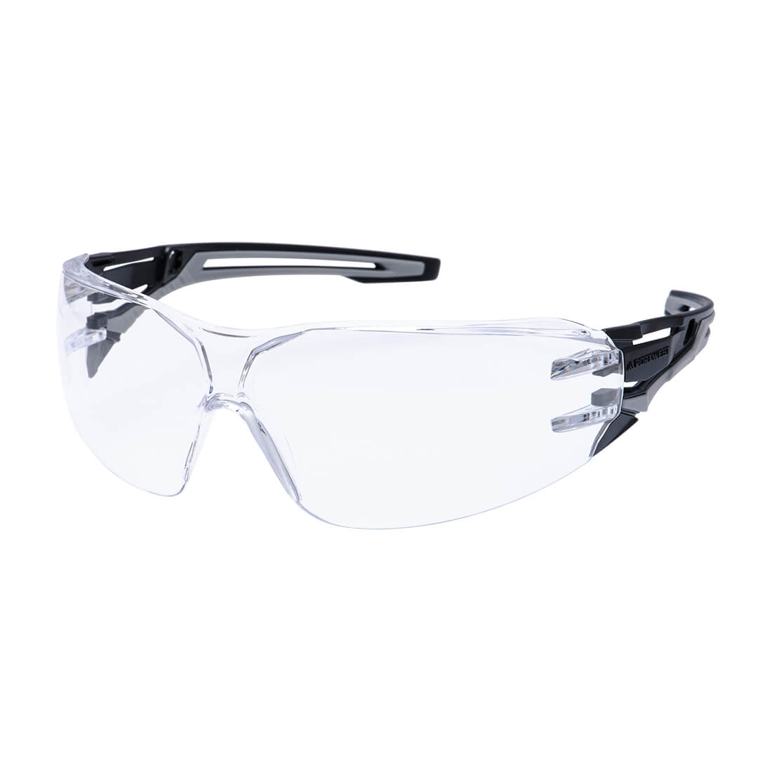 Antraciete Wraparound Veiligheidsbril - Clear