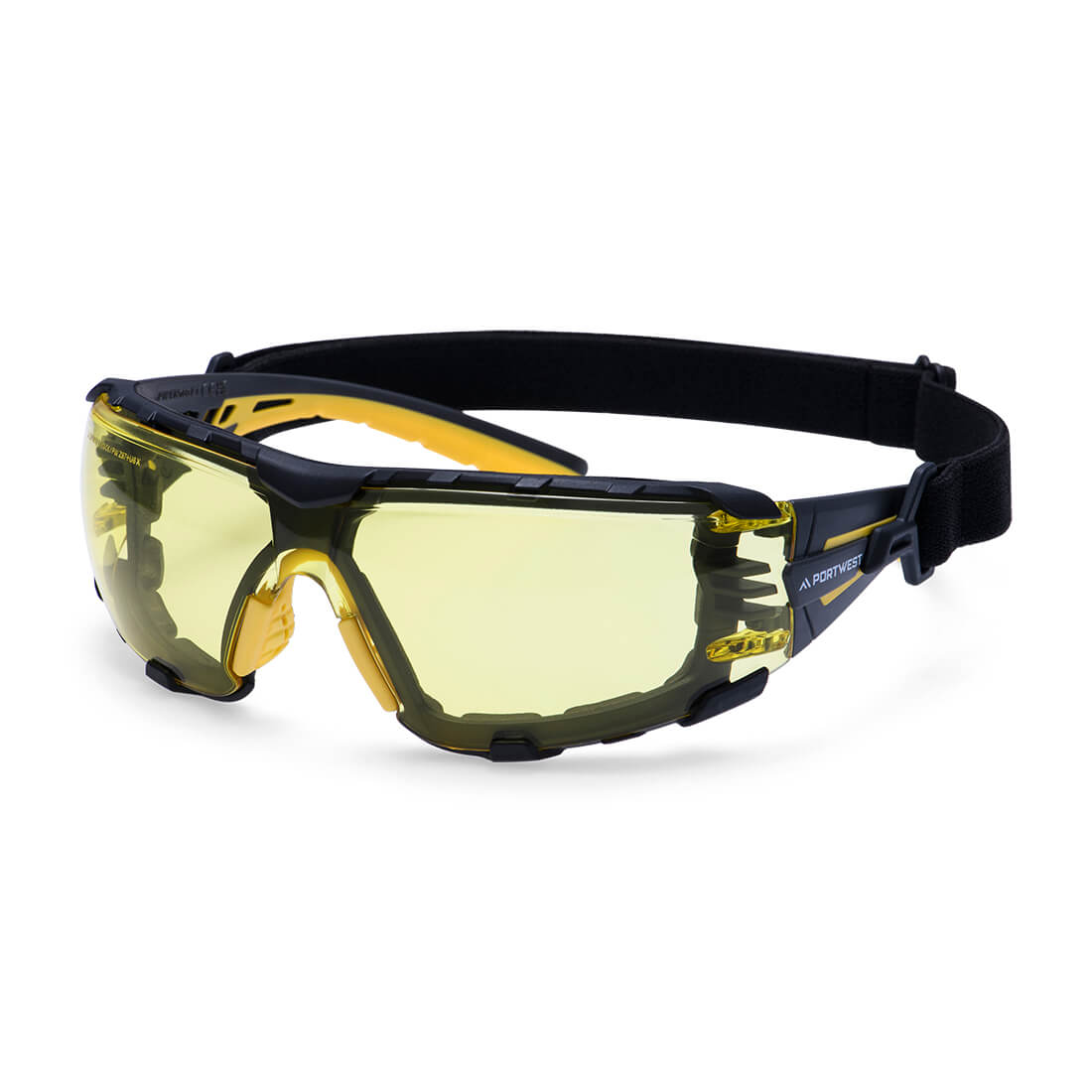 Tech Look Lite KN Veiligheidsbril PS28 - Amber