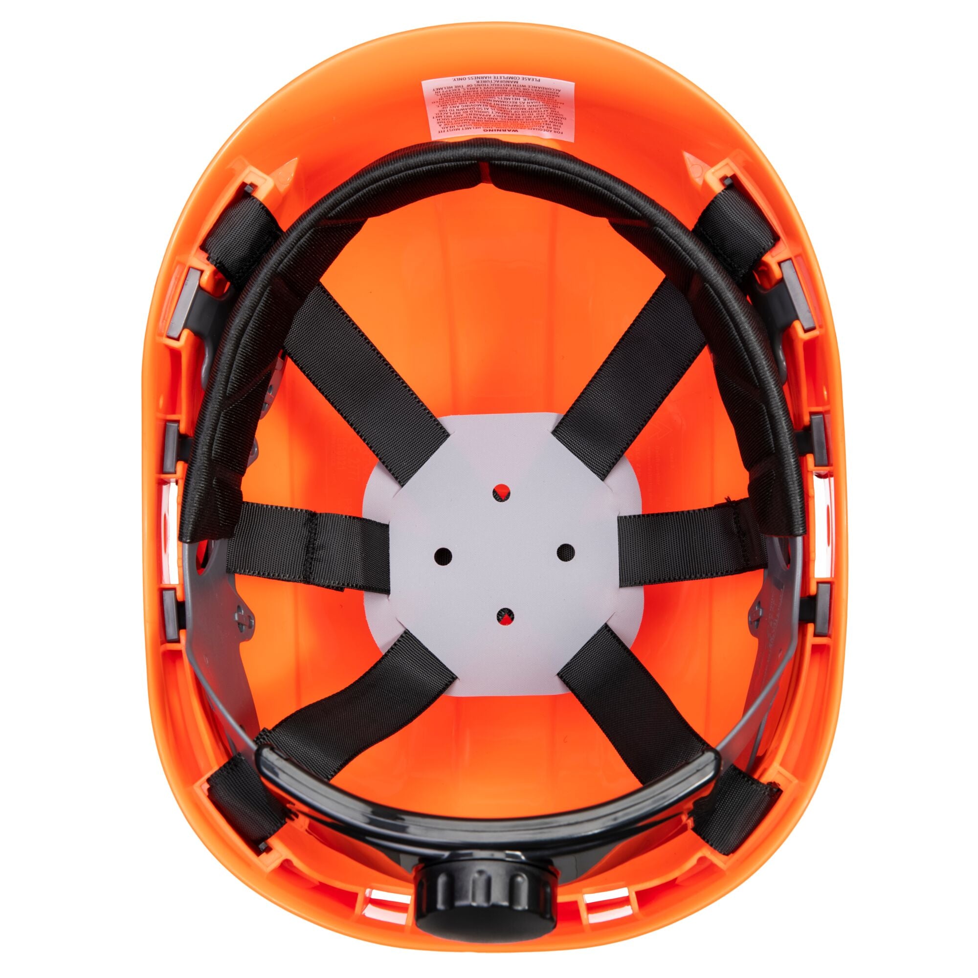Hoogte Endurance Helm - Oranje - achterkant