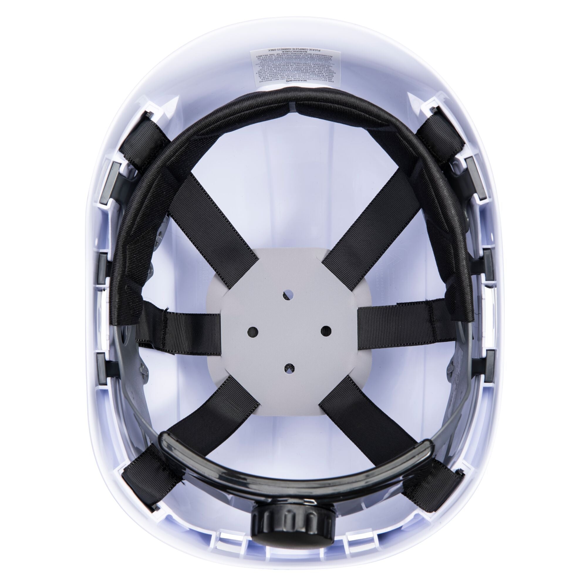 Hoogte Endurance Helm - Wit - achterkant