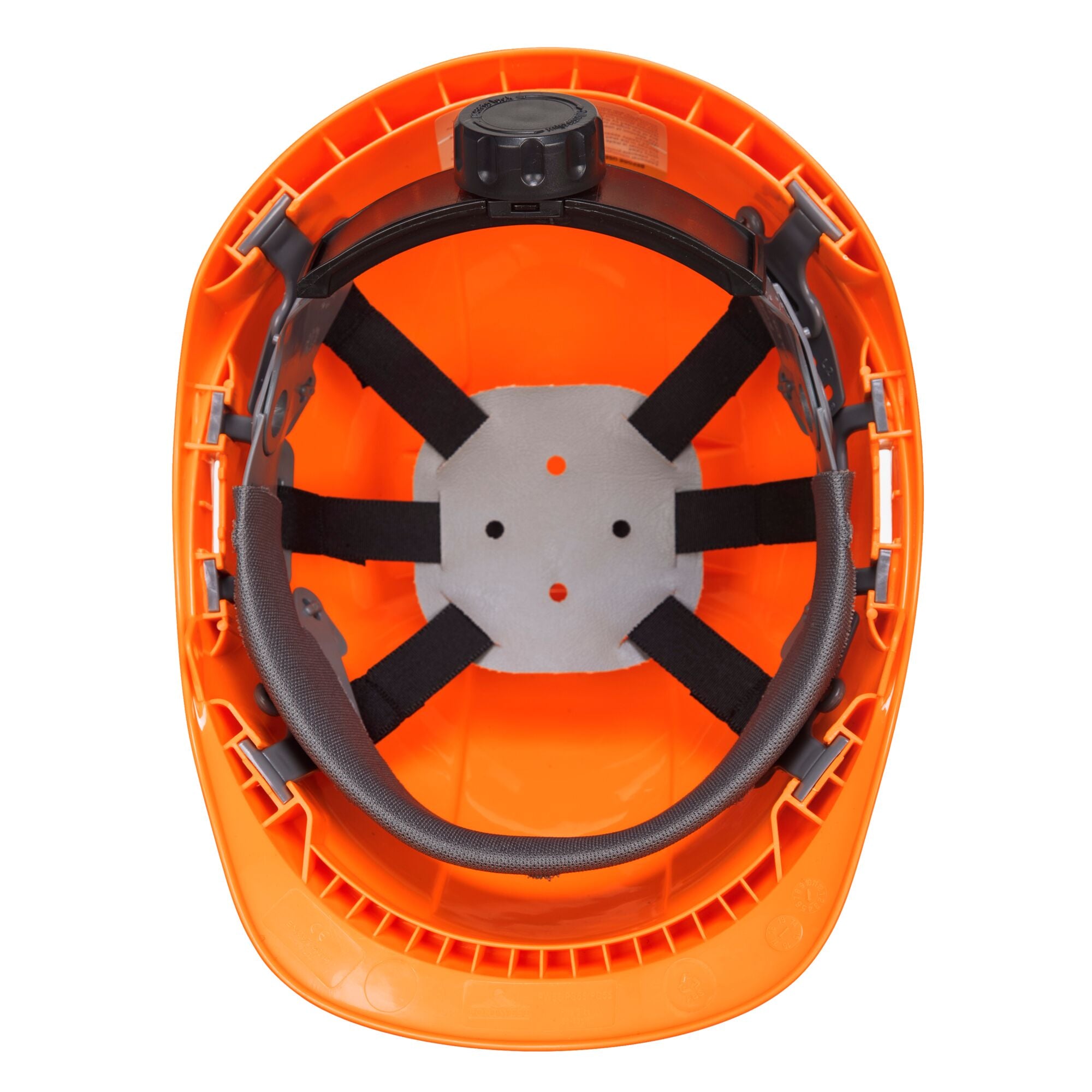 Endurance Plus helm - Oranje - achterkant