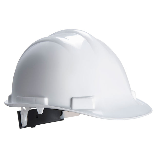 Expert Base Veiligheidshelm met draaiknop - White