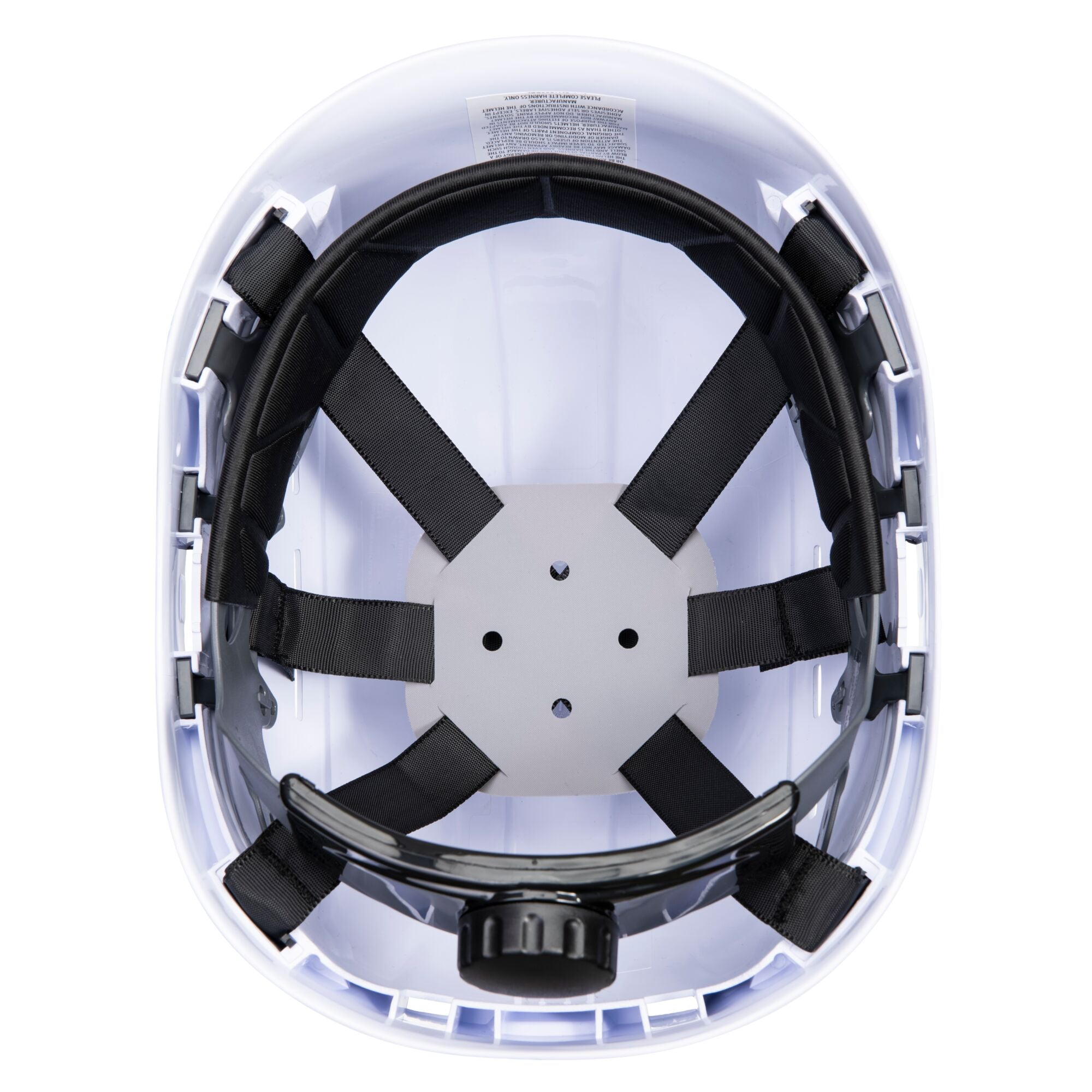 Hoogte Endurance Helm met ventilatie - Wit - achterkant
