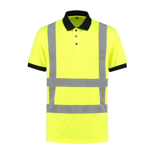 Poloshirt RWS geel - fluogeel