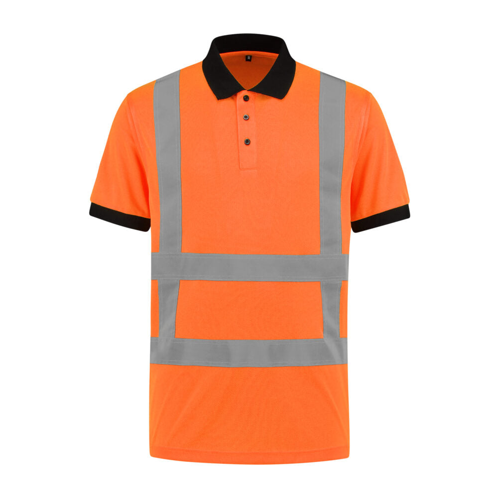 Poloshirt RWS oranje - fluo-oranje