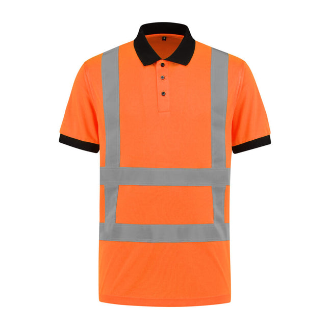 Poloshirt RWS oranje - fluo-oranje