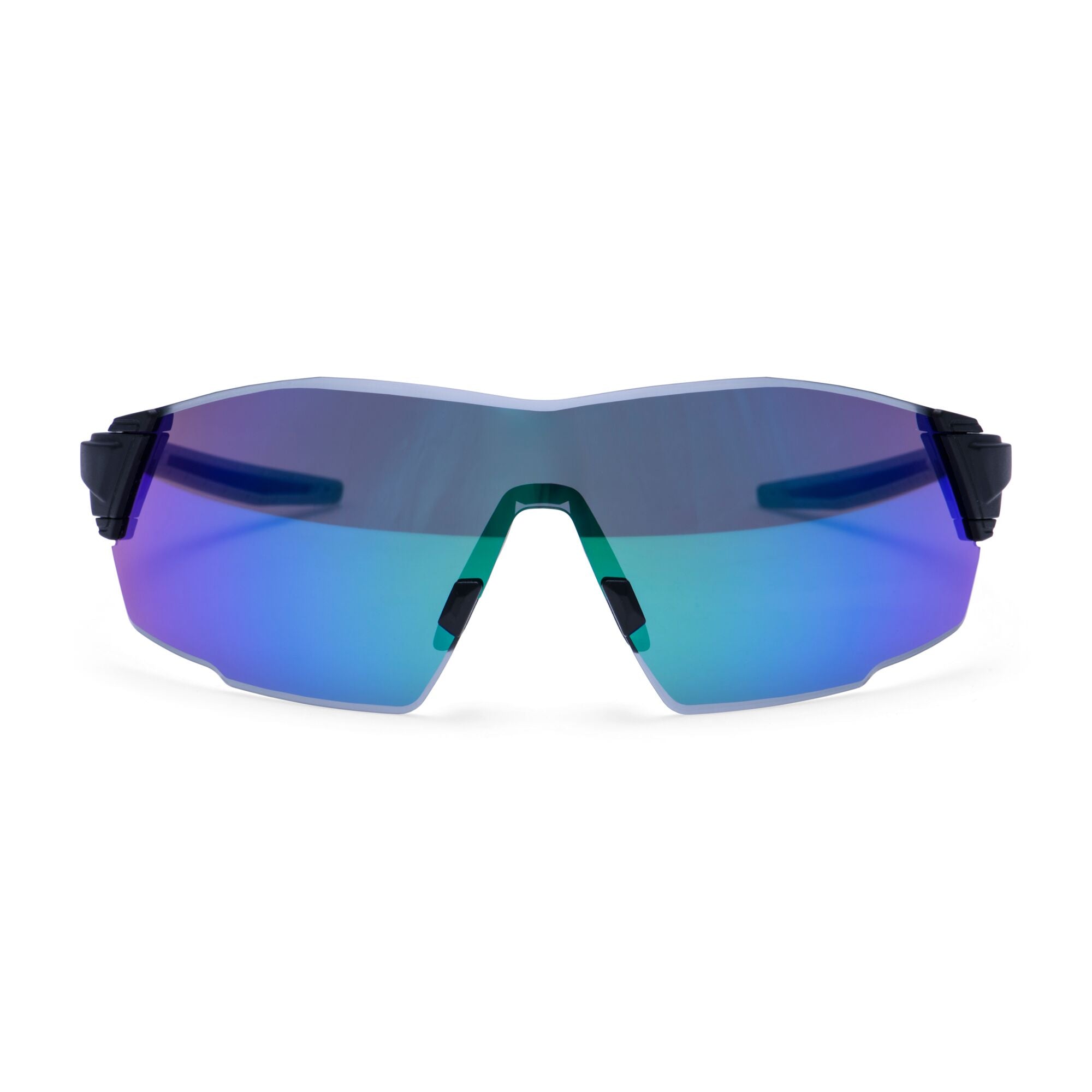 Veiligheidsbril met zijschermen PT01 - Blauw Spiegel - opname 2