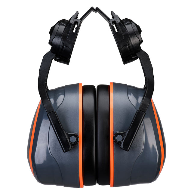 HV Extreme oorbeschermers Laag Clip-On Metaalvrij PW05 - Grey/Orange
