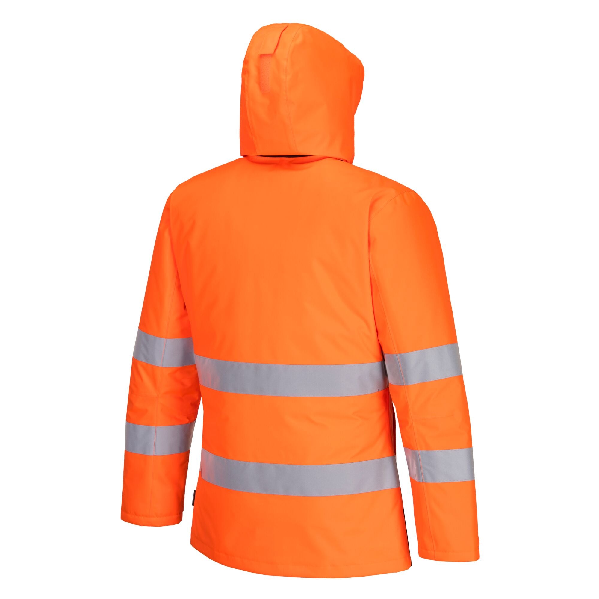 PW2 Hi-Vis winterjack - Oranje/Zwart - opname 3