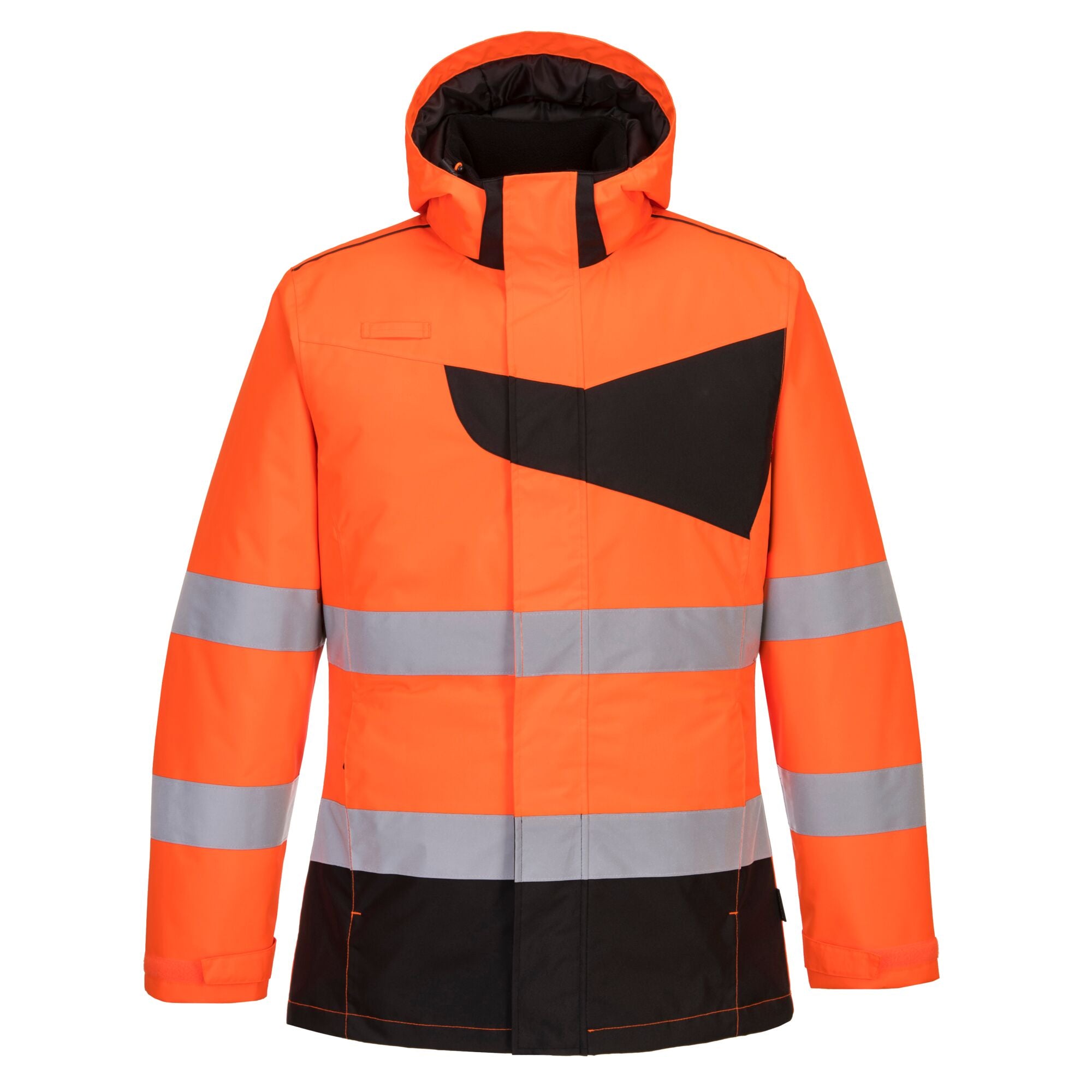 PW2 Hi-Vis winterjack - Oranje/Zwart - opname 5