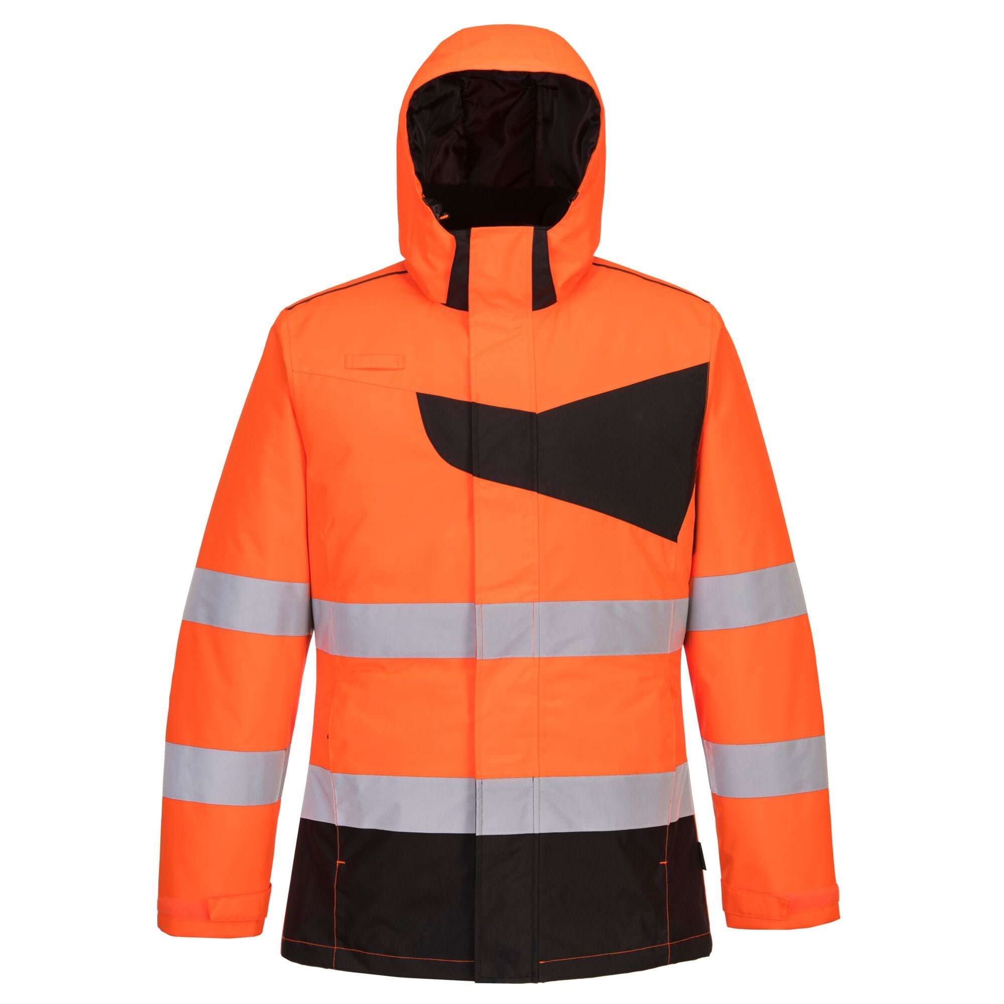 PW2 Hi-Vis winterjack - Oranje/Zwart