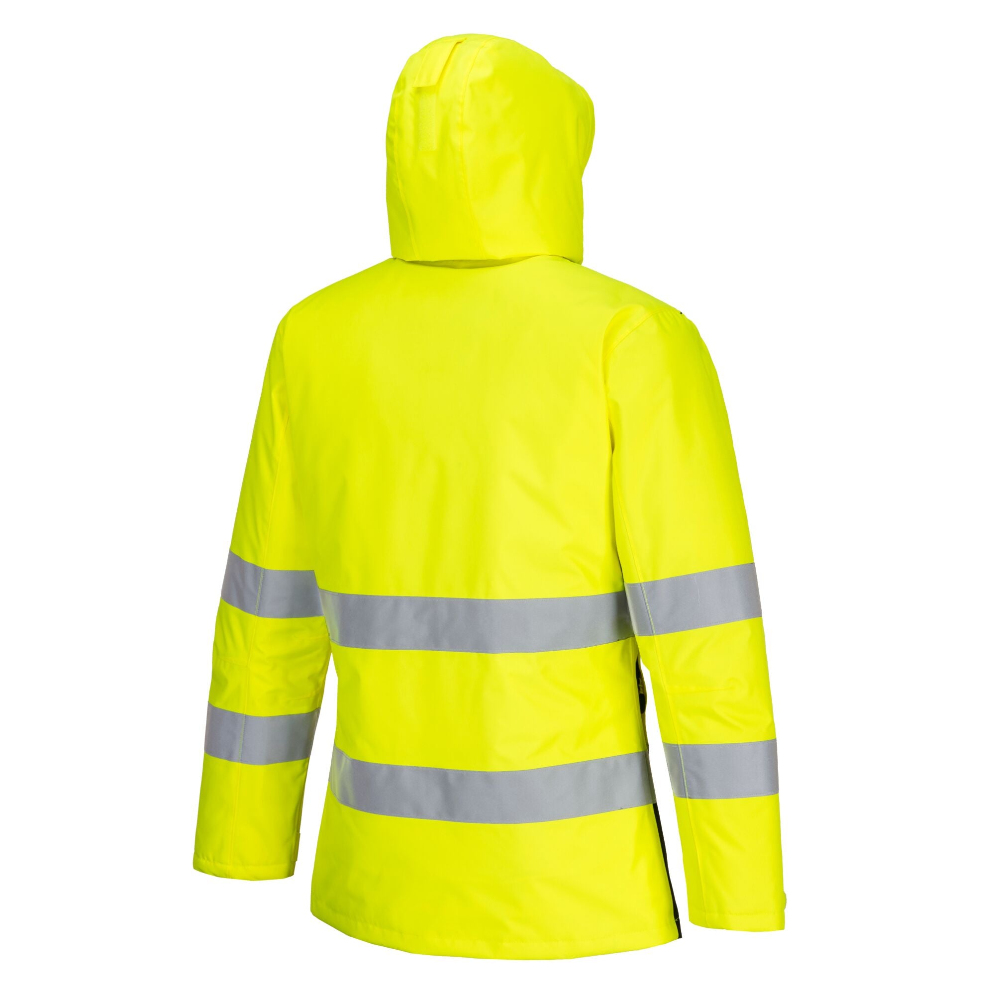 PW2 Hi-Vis winterjack - Geel/Zwart - opname 3