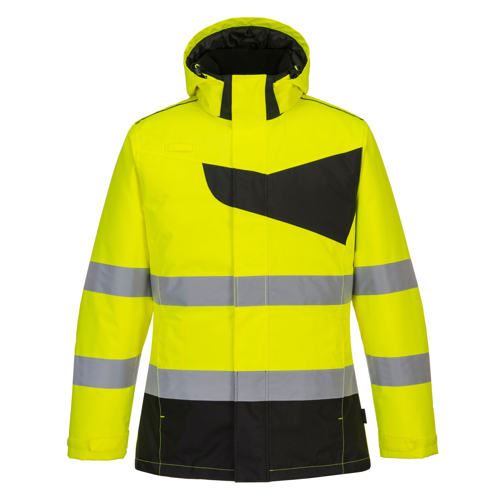 PW2 Hi-Vis winterjack - Geel/Zwart - opname 5