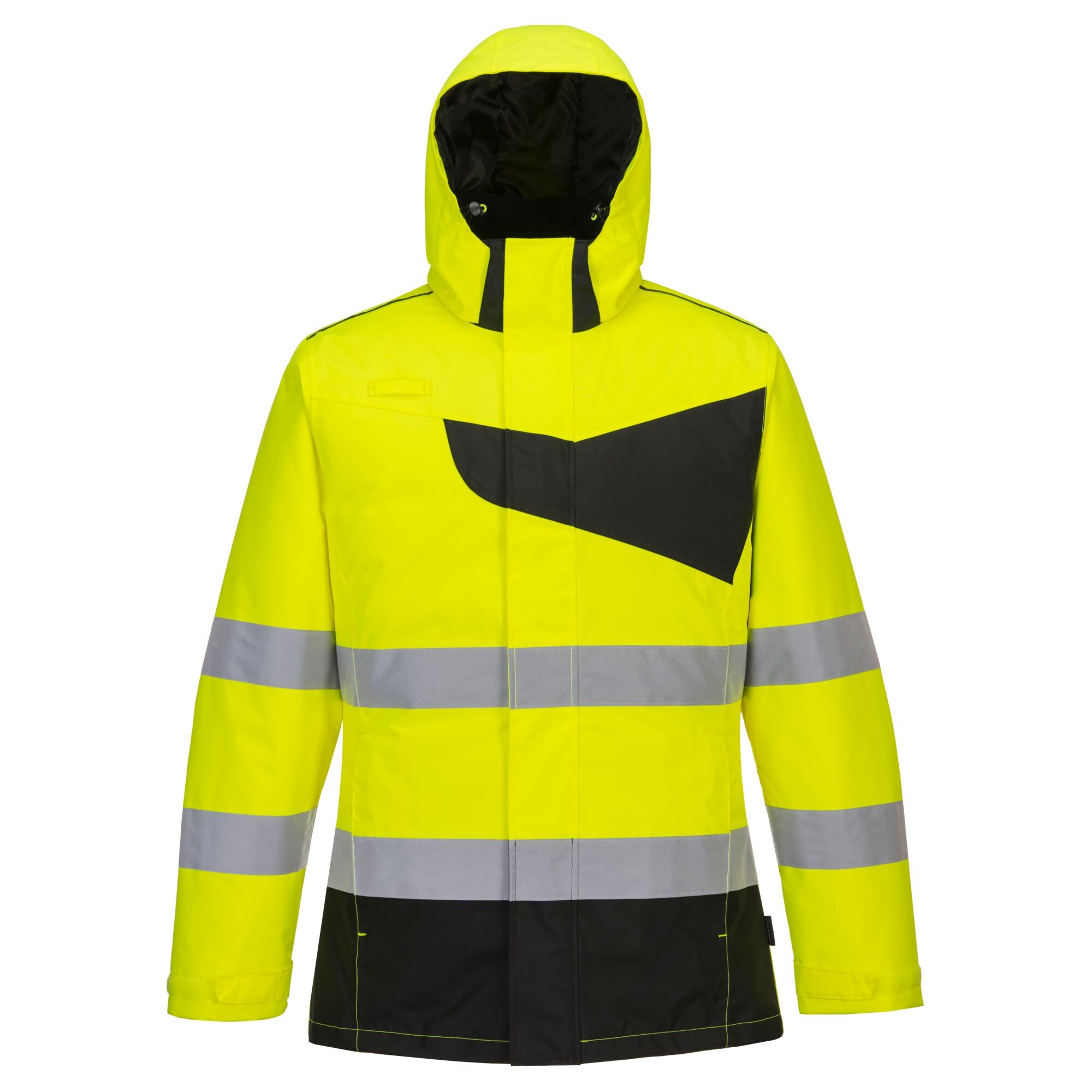PW2 Hi-Vis winterjack - Geel/Zwart