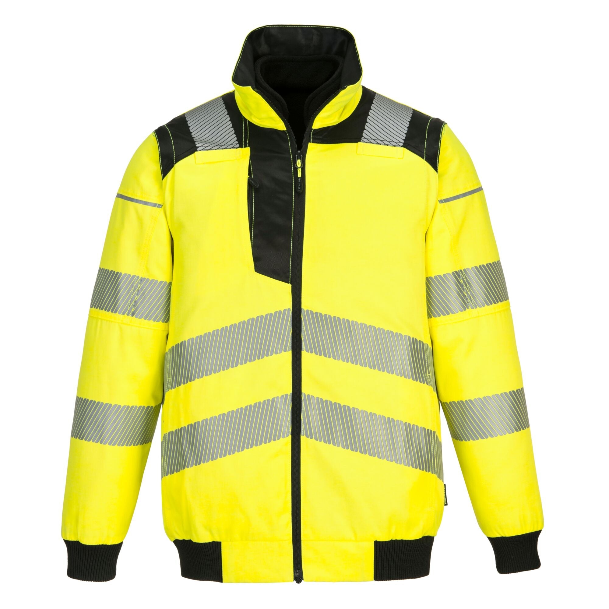 PW3 Hi-Vis 3-in-1 Pilotjack - Geel/Zwart