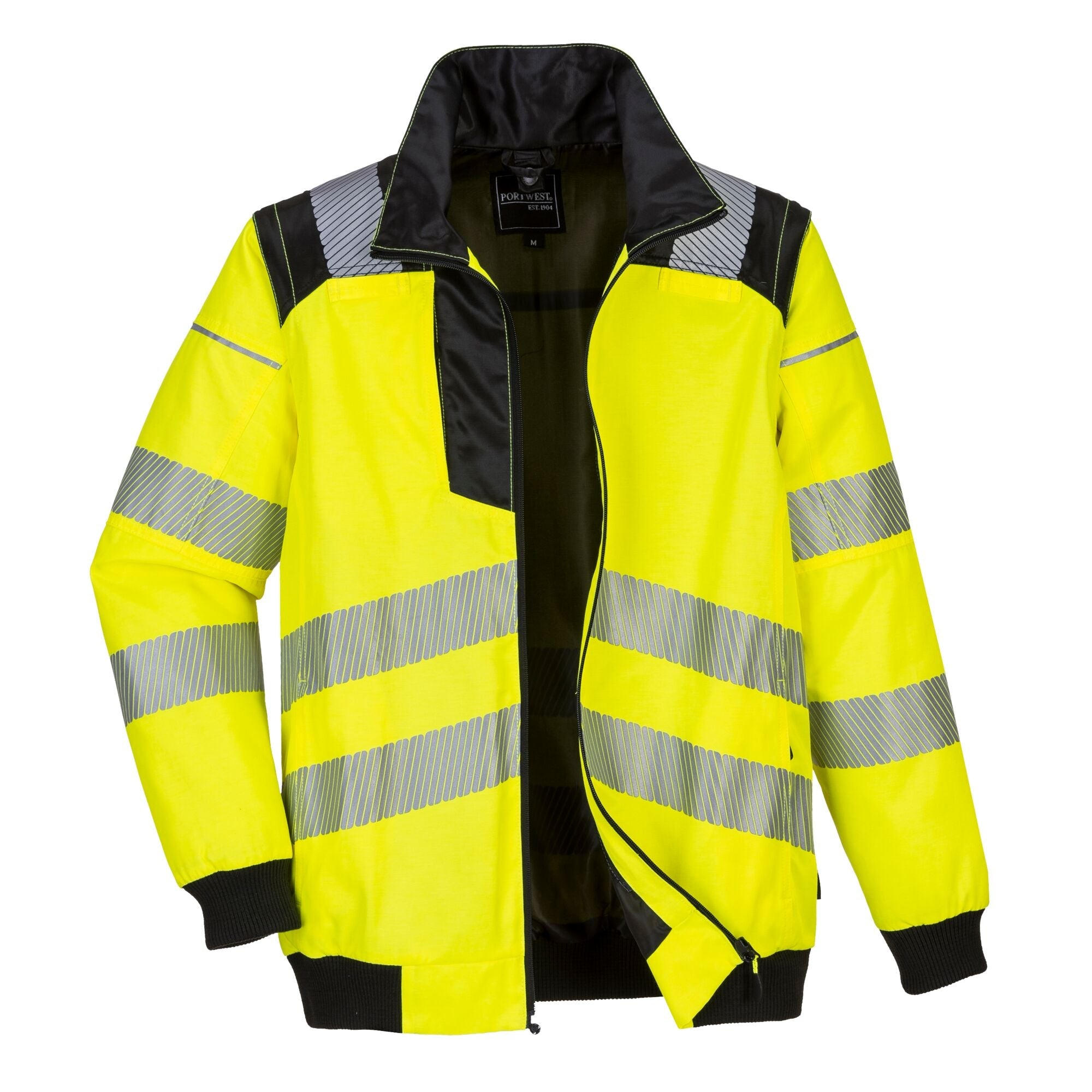 PW3 Hi-Vis 3-in-1 Pilotjack - Geel/Zwart - opname 8
