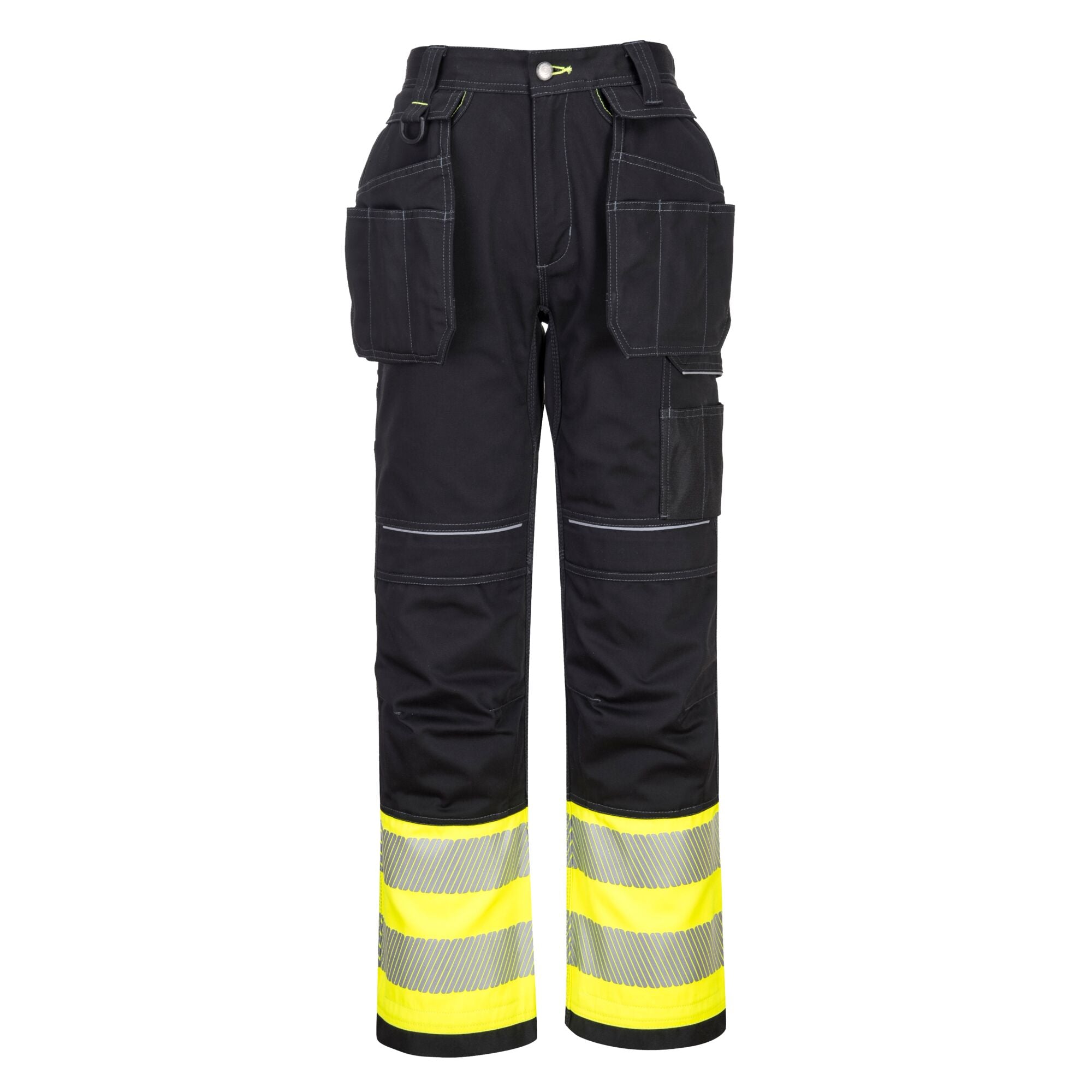 PW3 HiVis Holsterbroek Klasse 1 - Geel/Zwart
