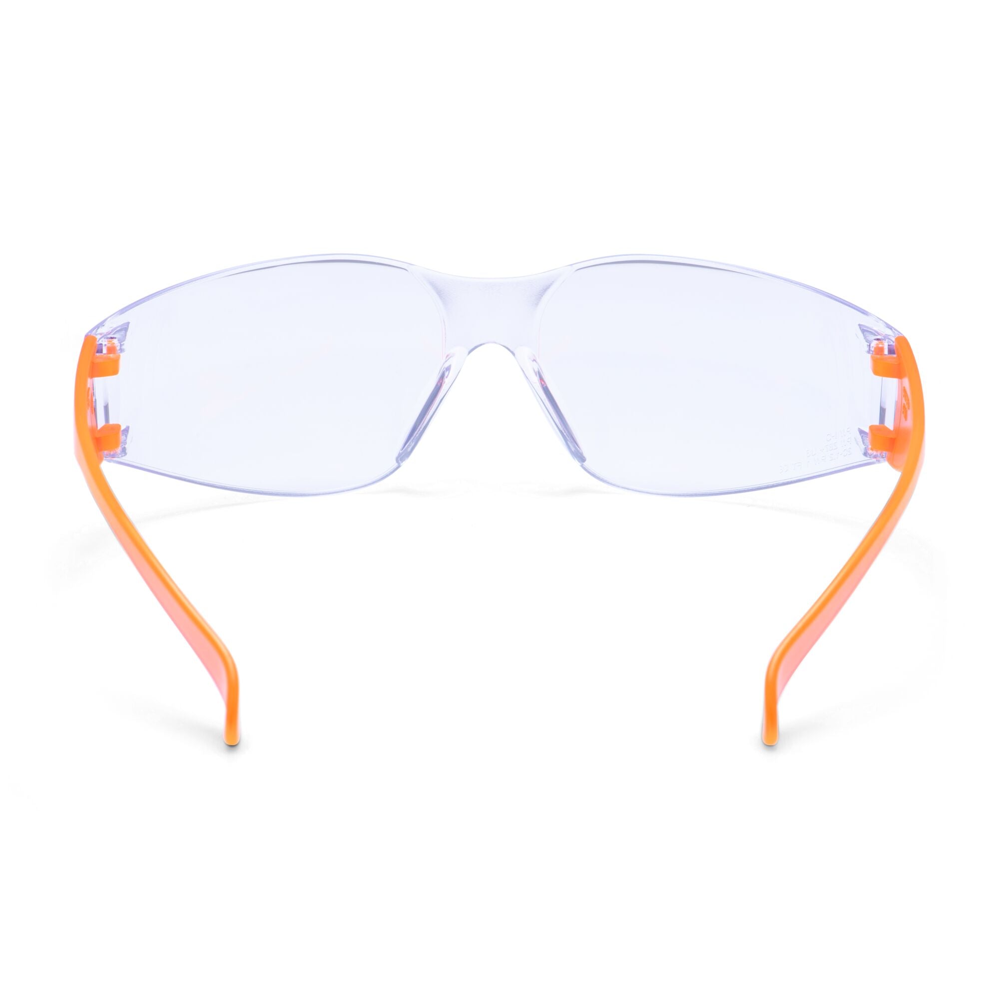 Wrap Around Bril - Helder/Oranje Fluor - opname 3
