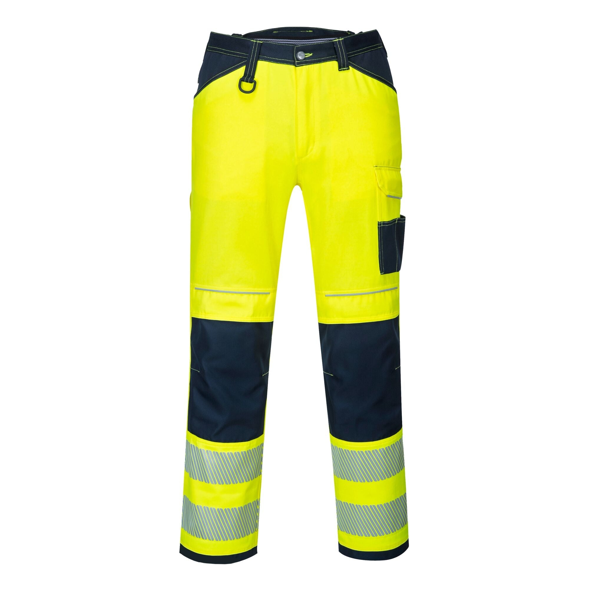 PW3 Hi-Vis Broek - Geel/Marine