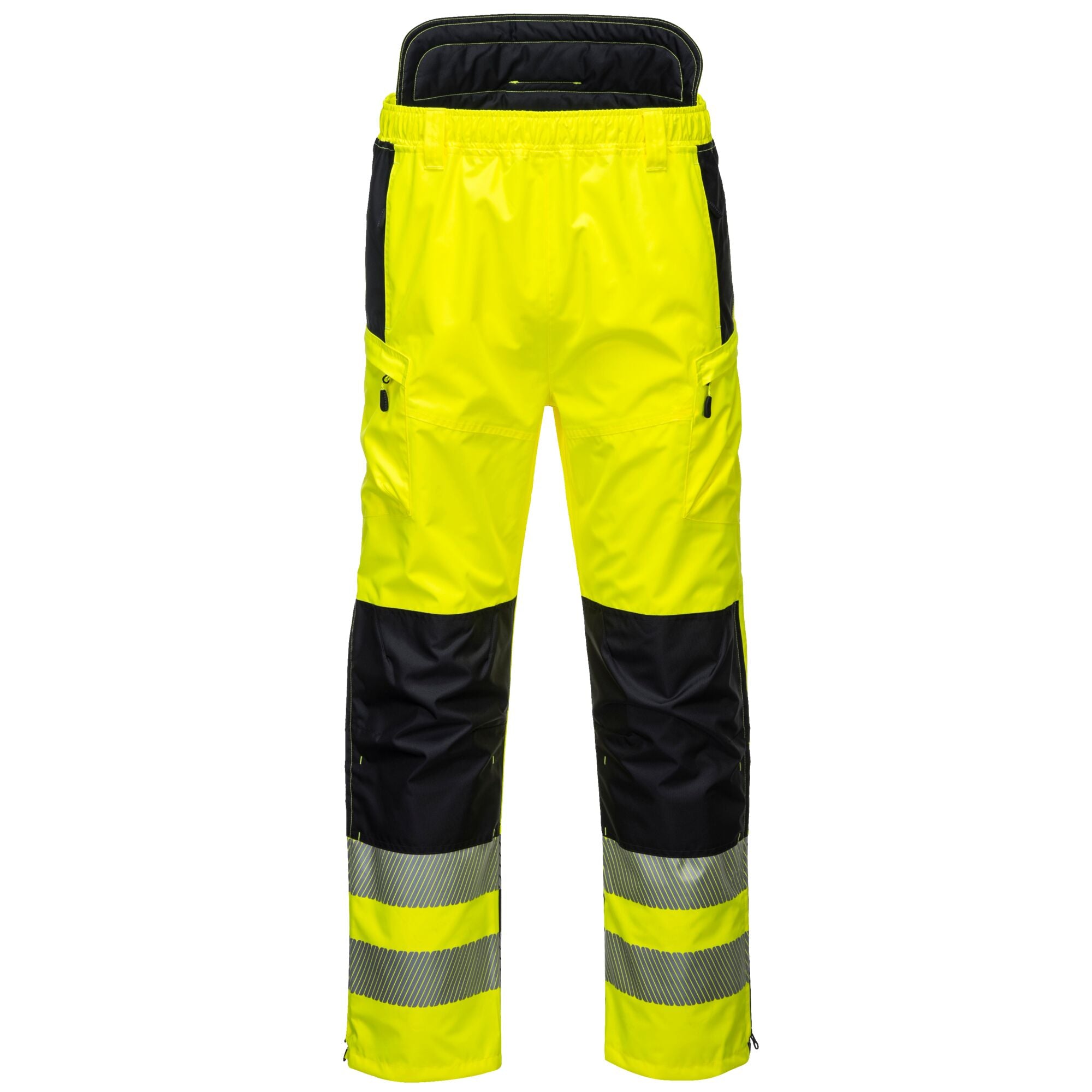 PW3 Hoge zichtbaarheid Extreme broek - Geel/Zwart