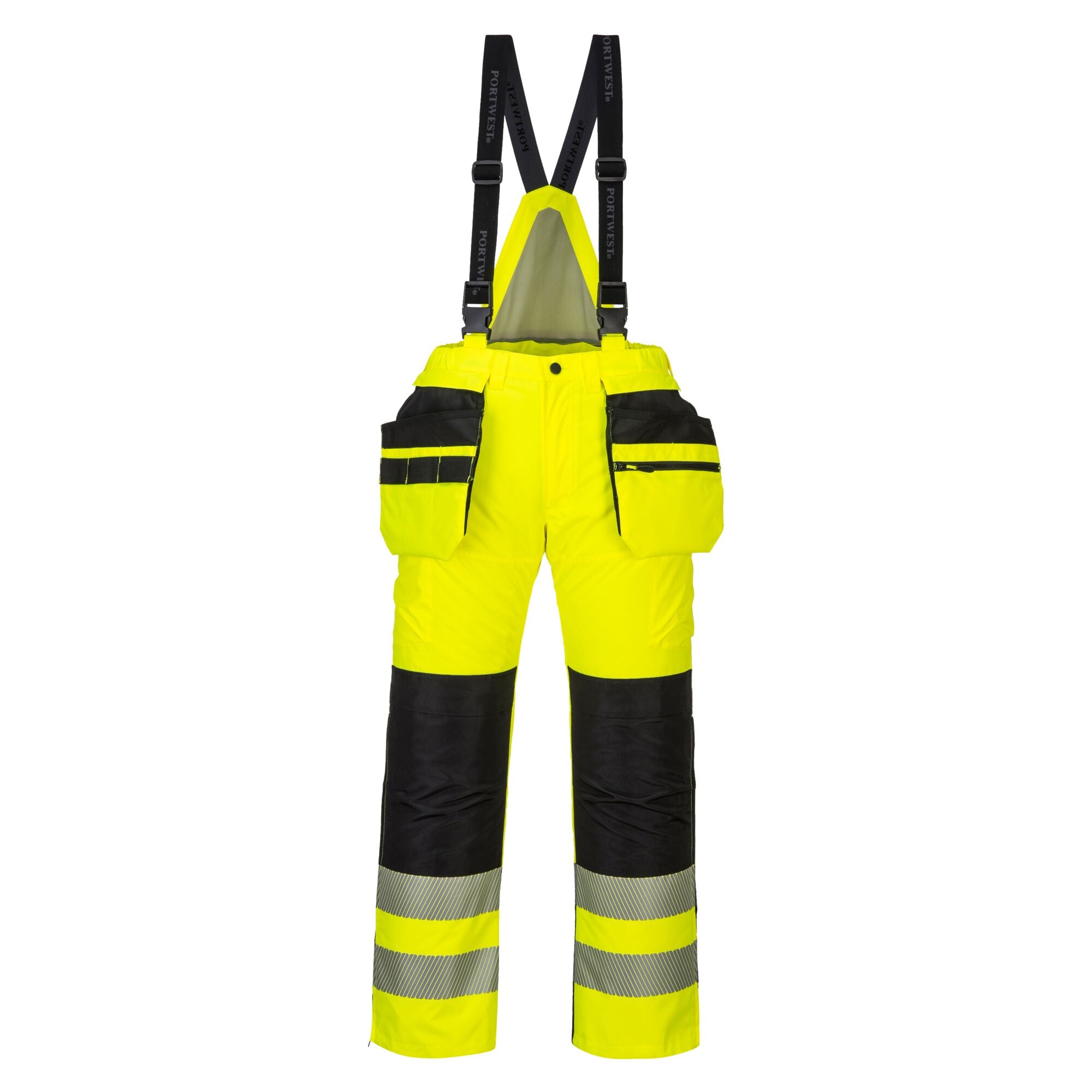 PW3 Hi-Vis winterbroek - Geel/Zwart