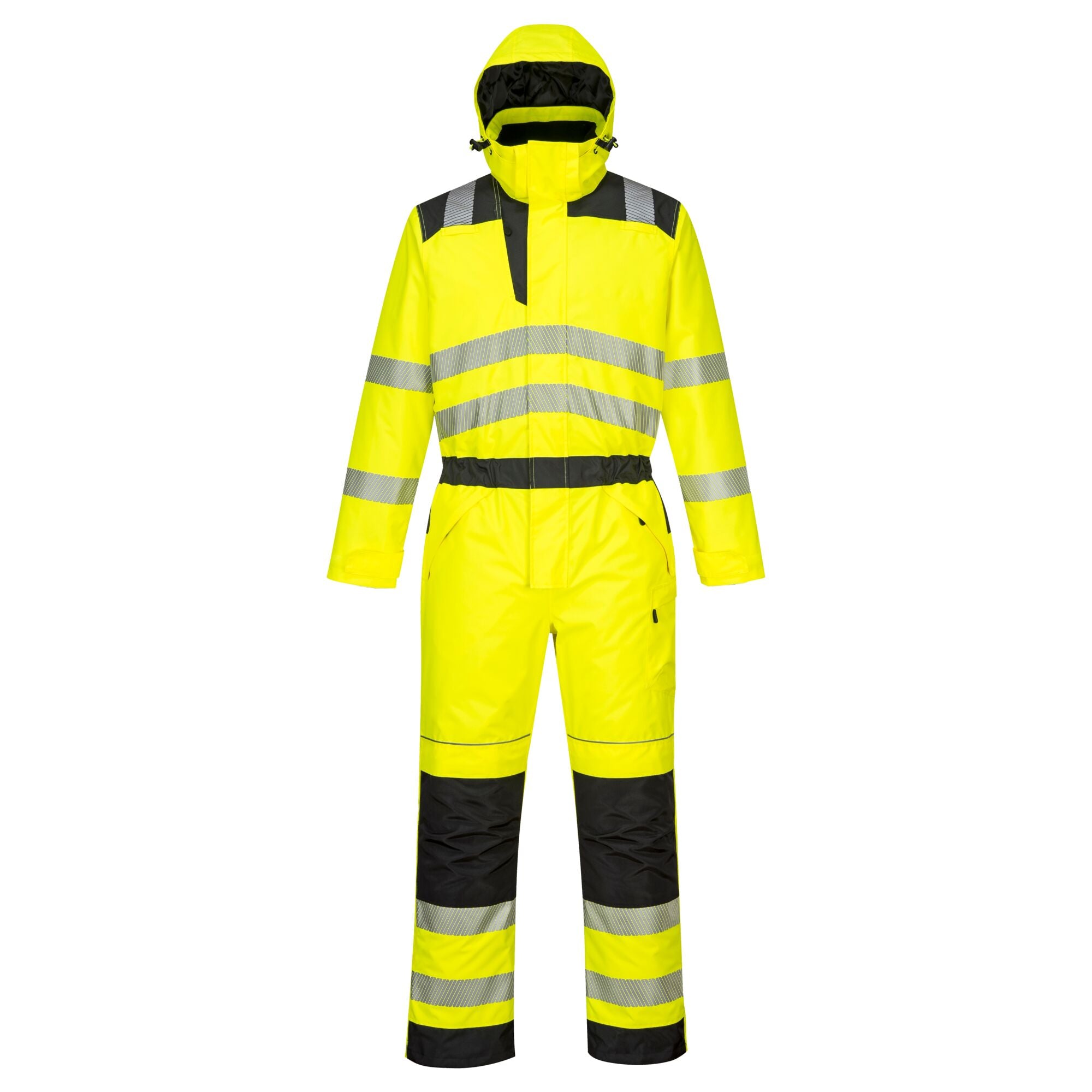 PW3 Hi-Vis Winteroverall - Geel/Zwart