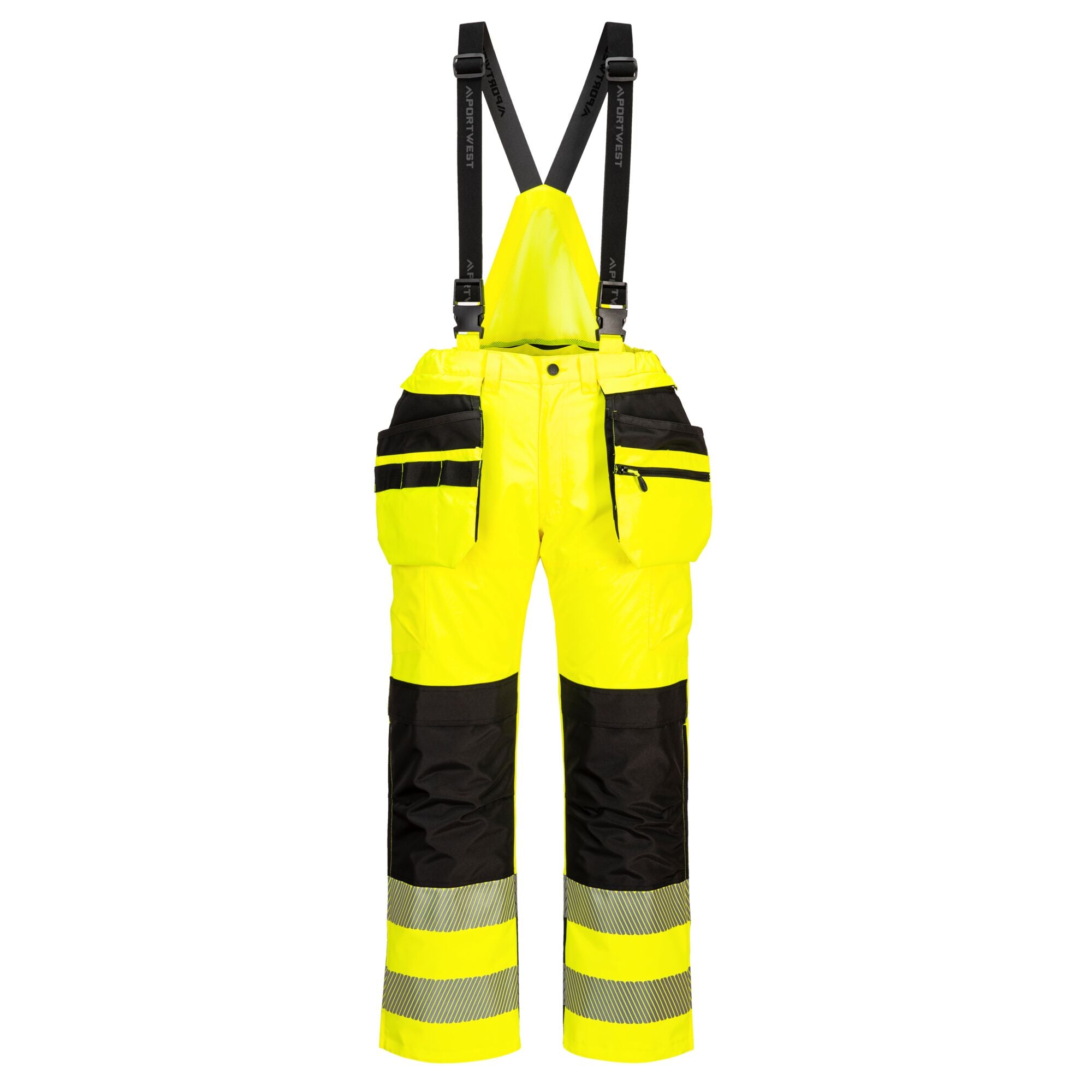 PW3 Hi-Vis Regen Amerikaanse Overall - Geel/Zwart