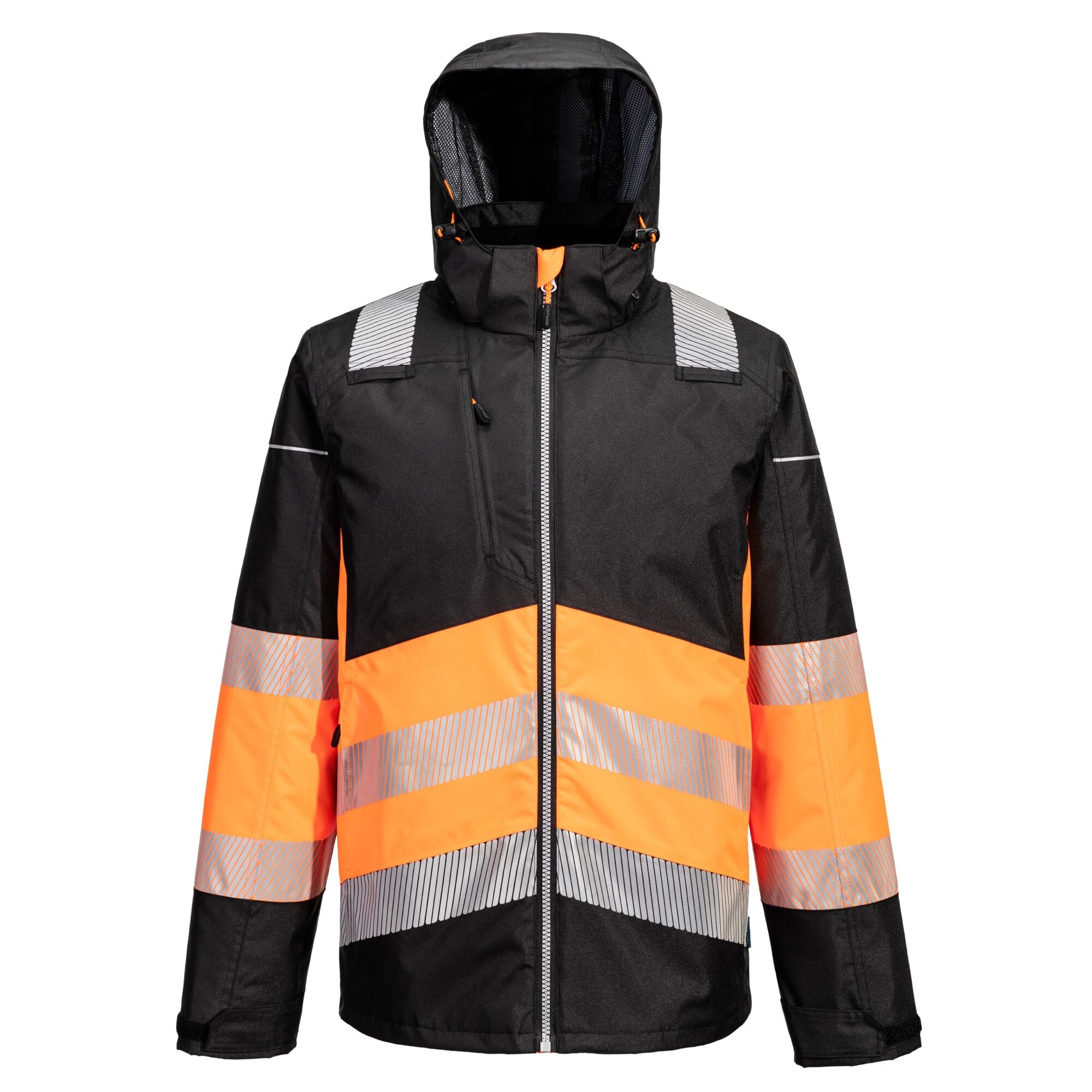 PW3 Hi-Vis Klasse 1 Winterjack - Oranje/Zwart
