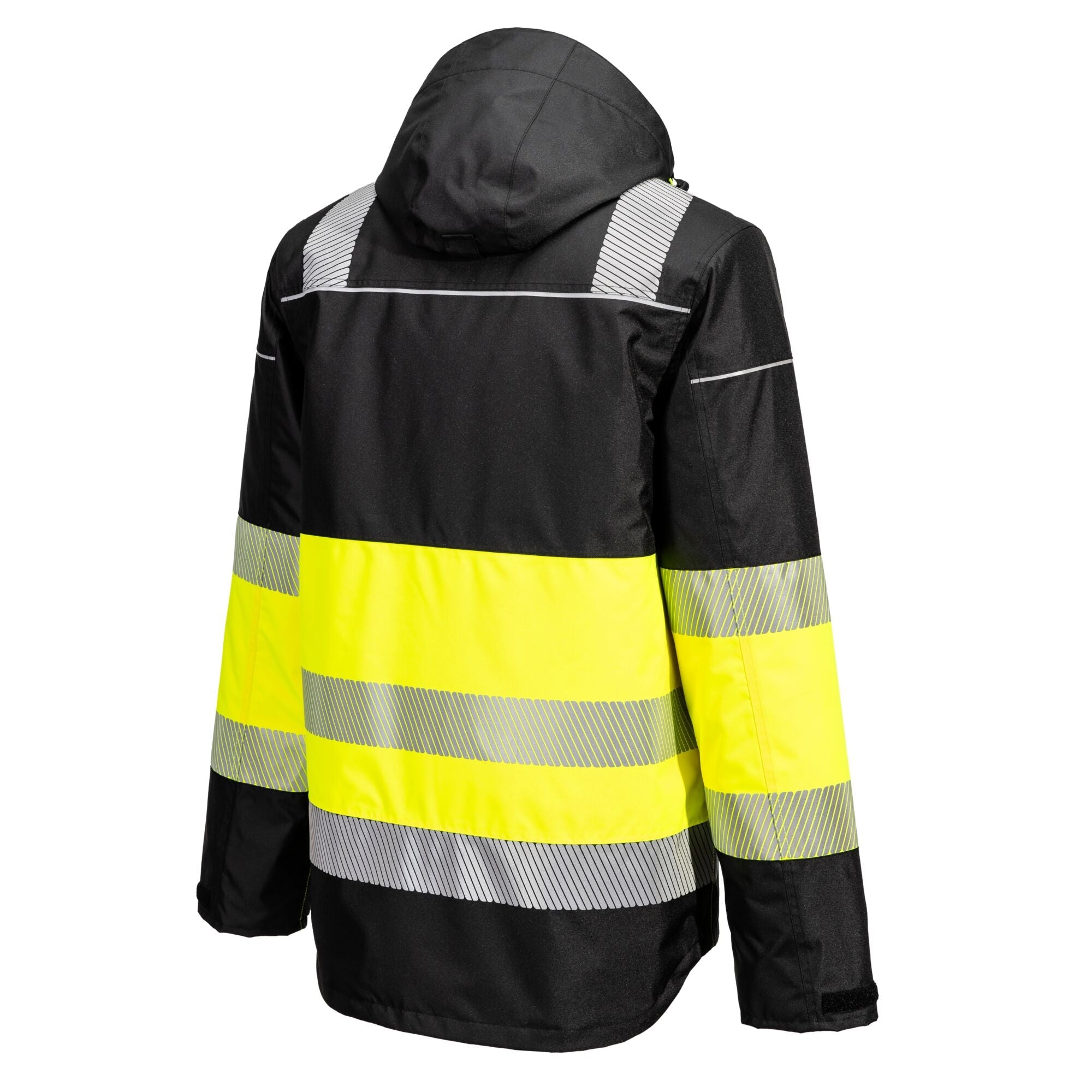 PW3 Hi-Vis Klasse 1 Winterjack - Geel/Zwart - opname 3