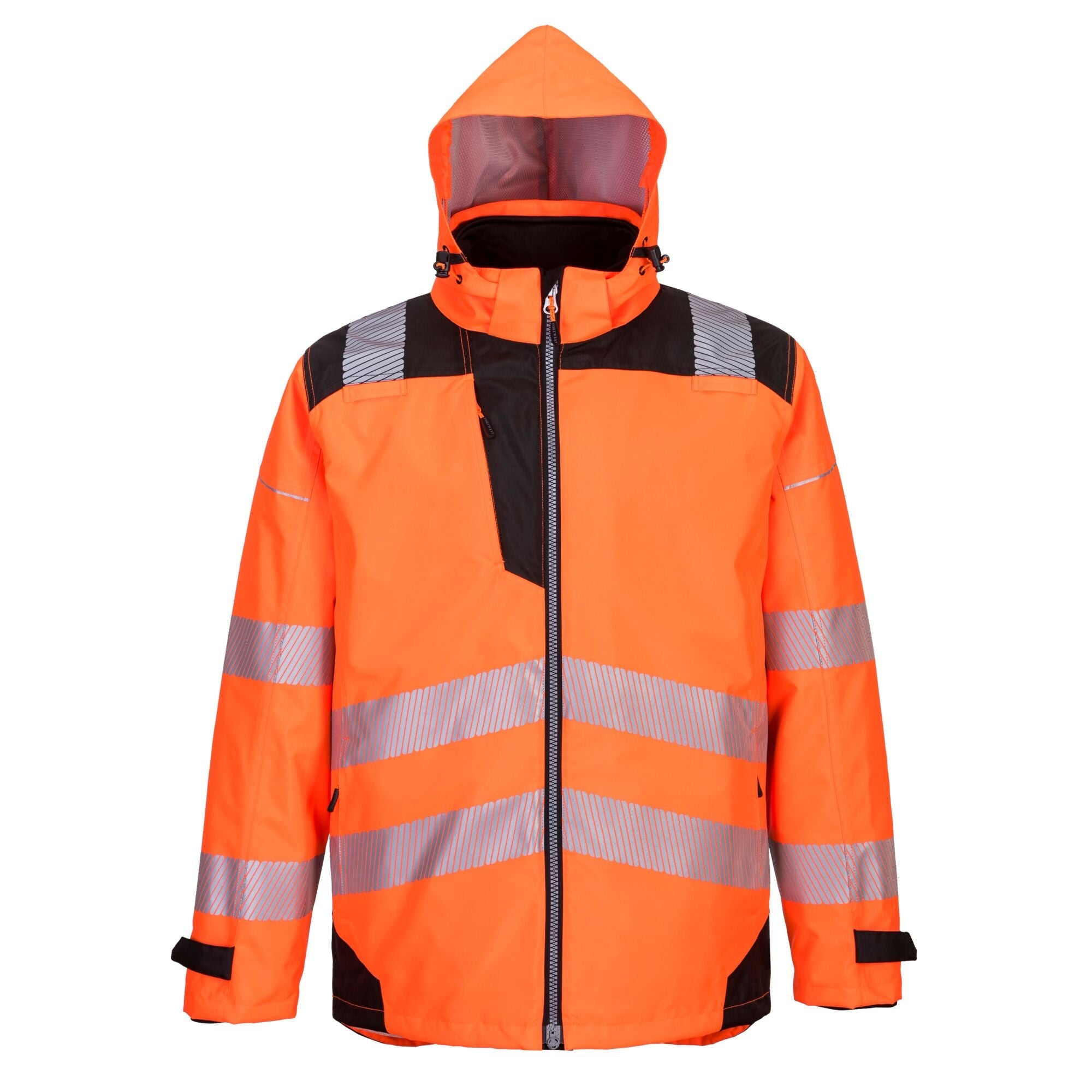 PW3 Hi-Vis 3-in-1 Jack - Oranje/Zwart - opname 3