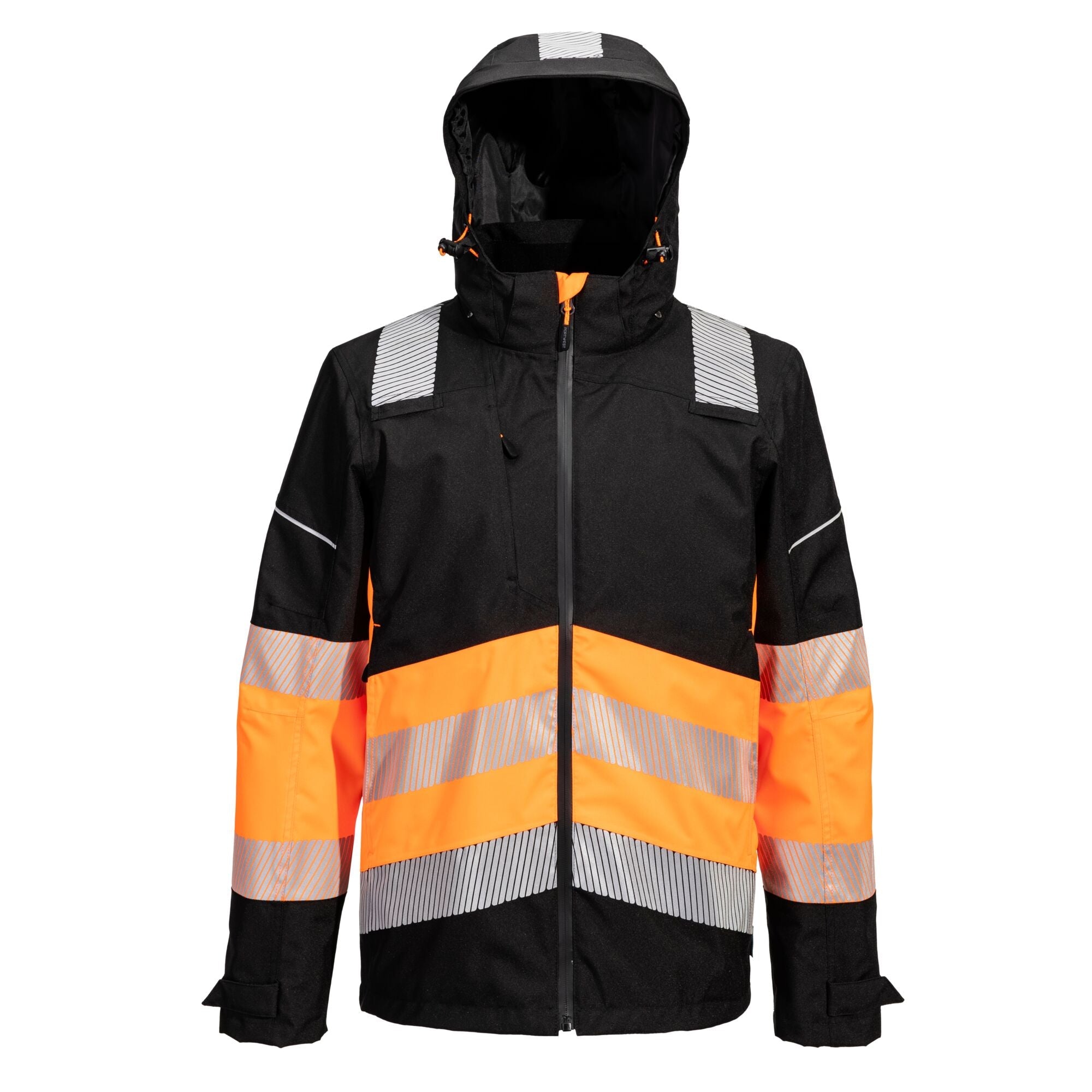 PW3 Hi-Vis Klasse 1 extreme Regenjack - Oranje/Zwart