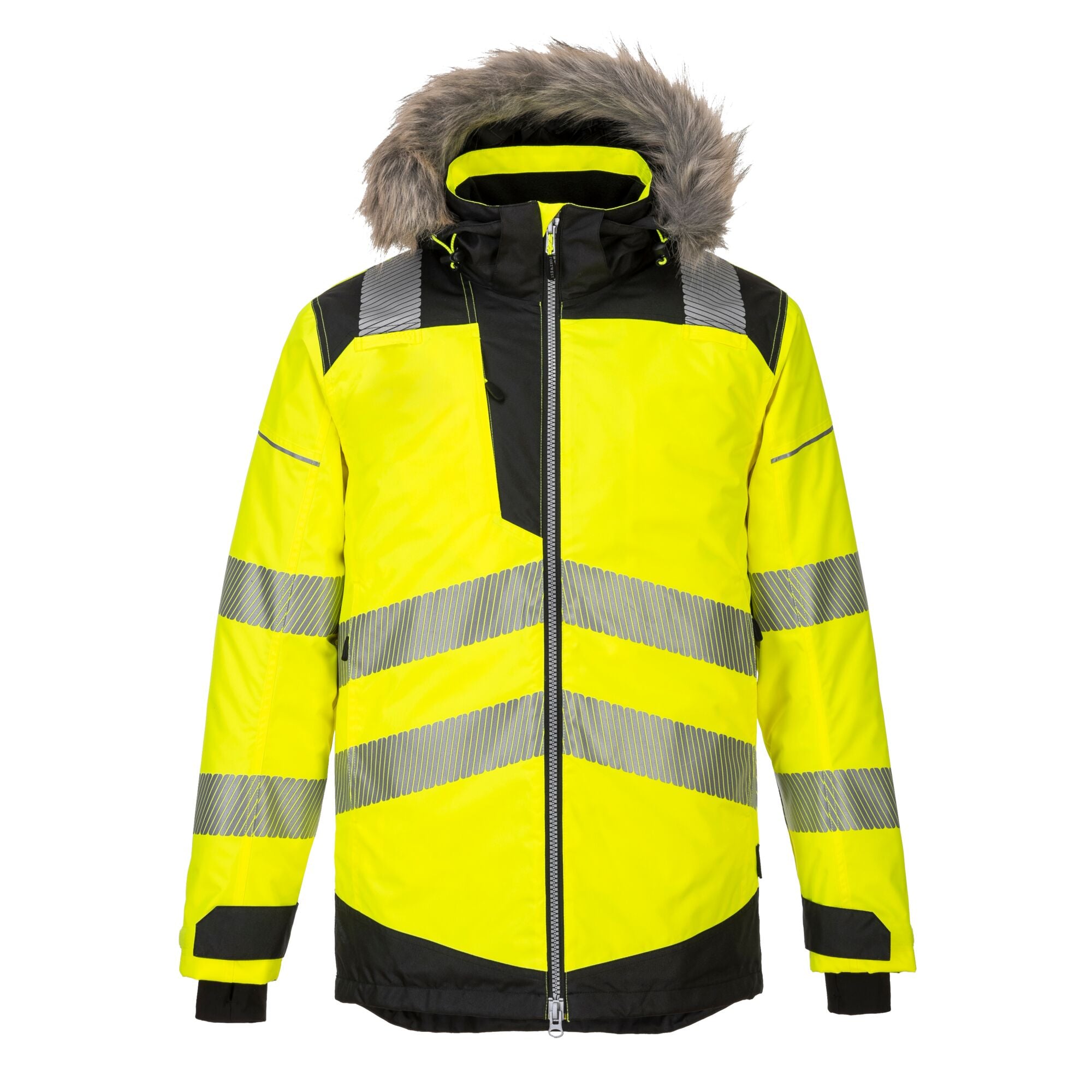 PW3 Hi-Vis Winter - Geel/Zwart - opname 2