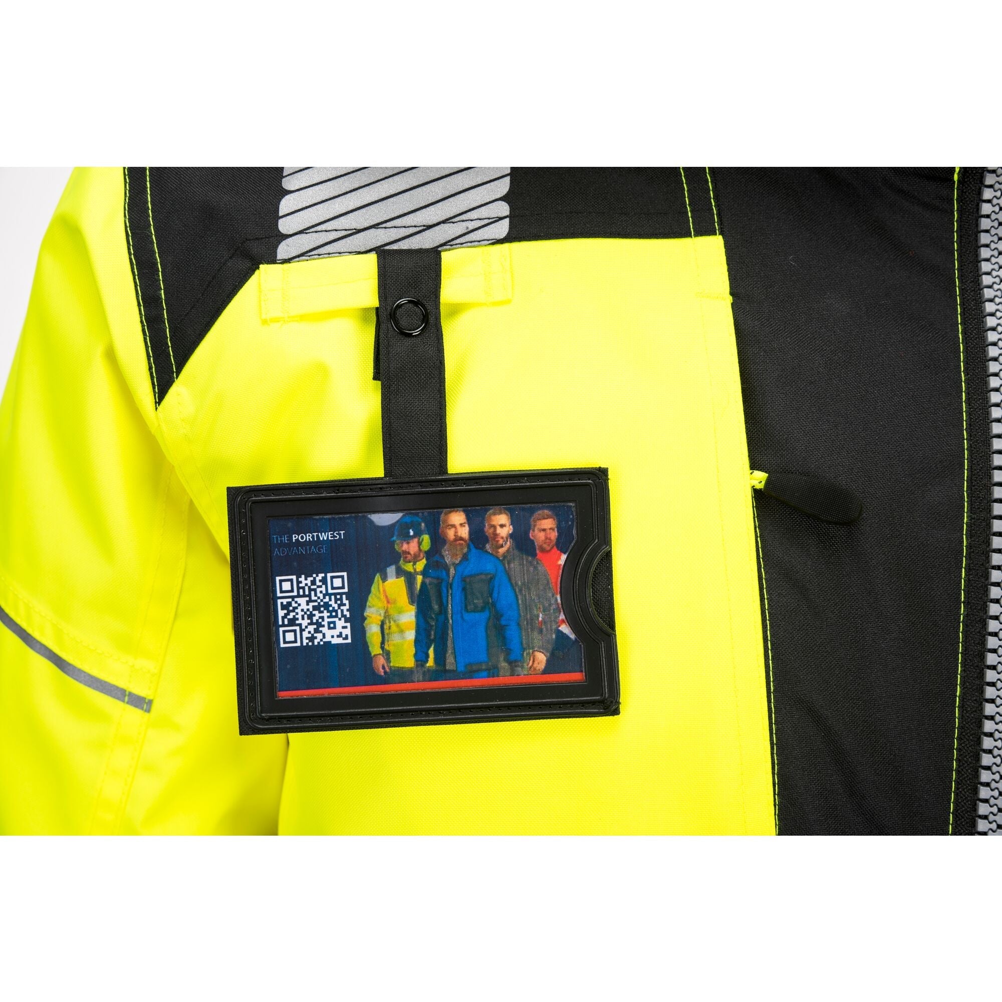 PW3 Hi-Vis Winter - Geel/Zwart - opname 3